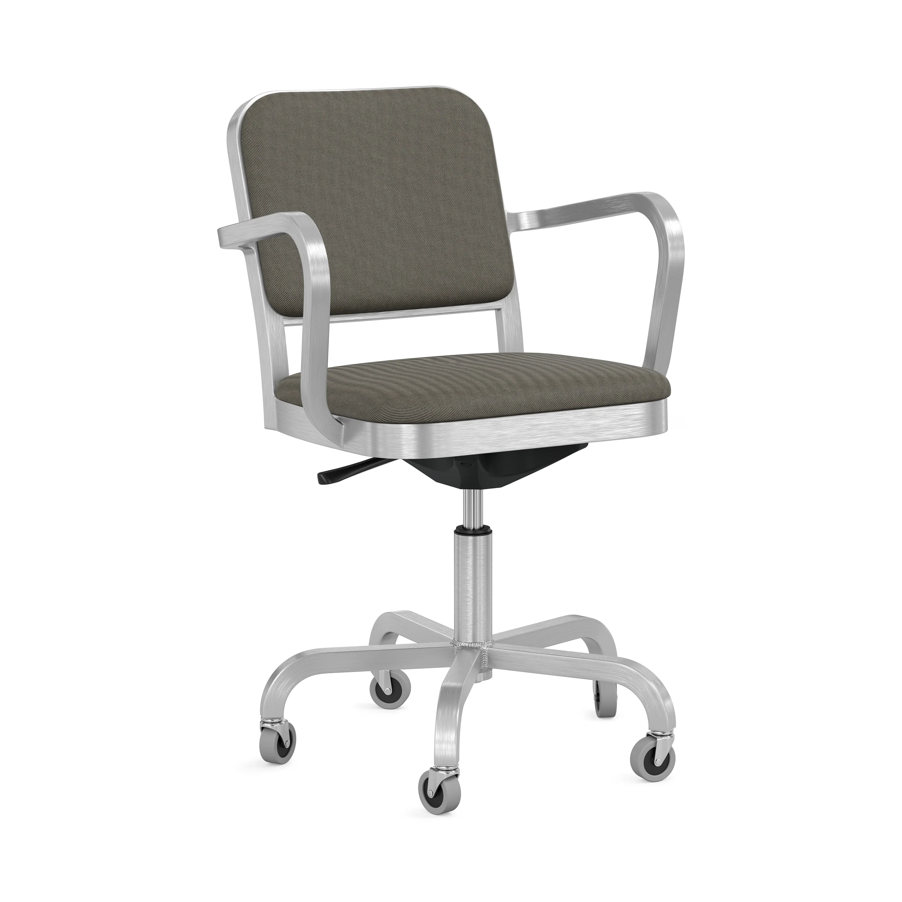 Navy Officer Swivel Armchair - Image 5