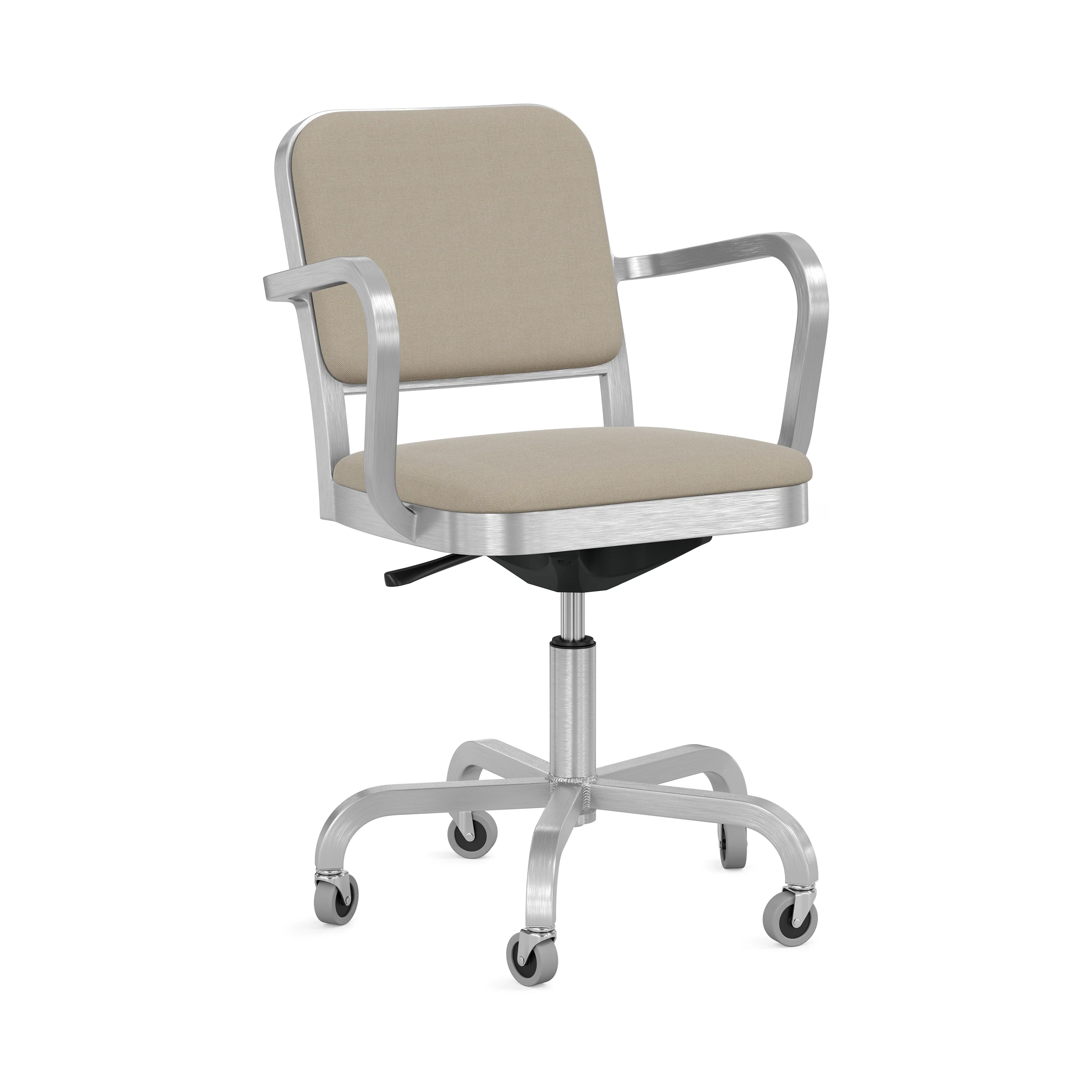 Navy Officer Swivel Armchair - Image 8