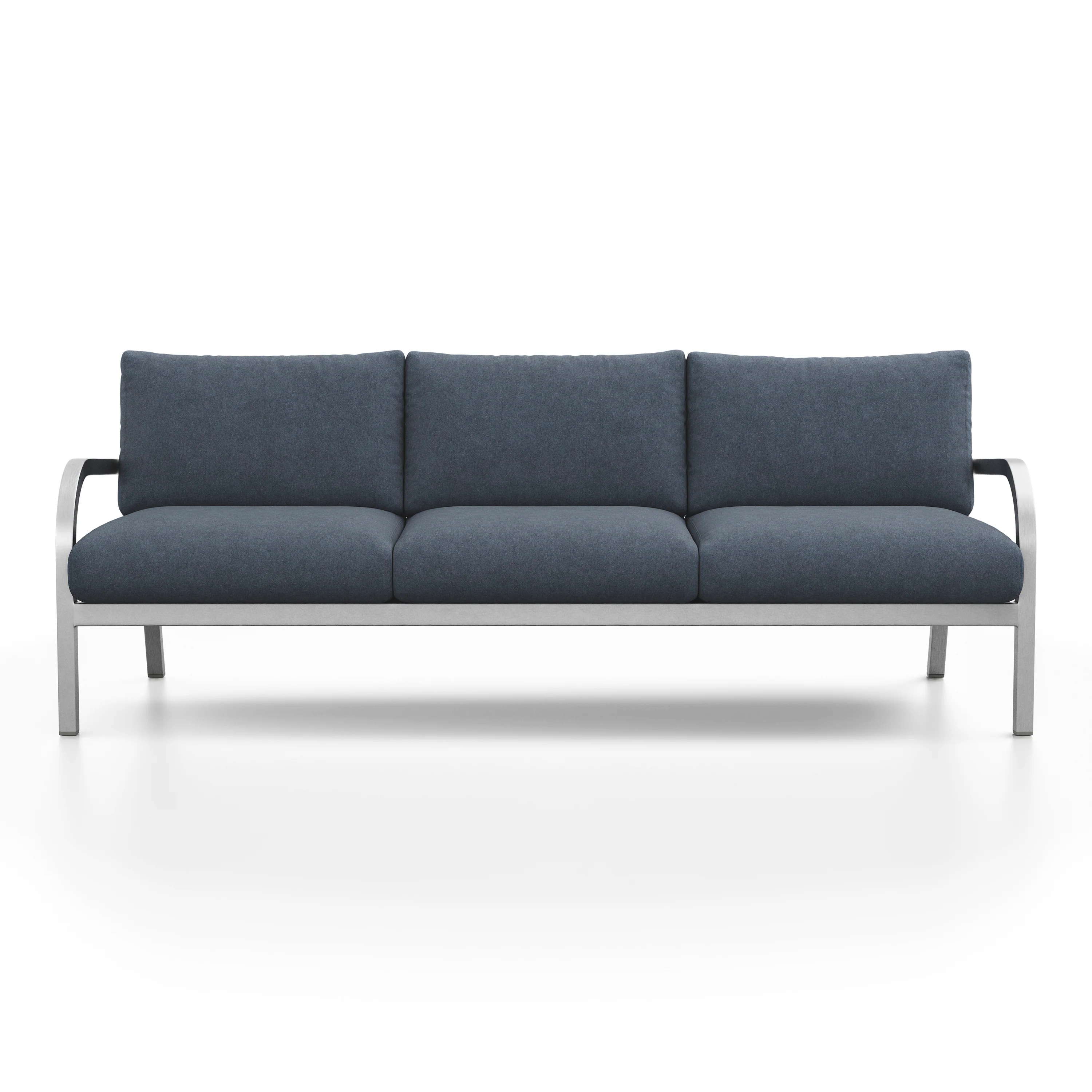 Navy Outdoor 3-Seater Sofa - Image 32