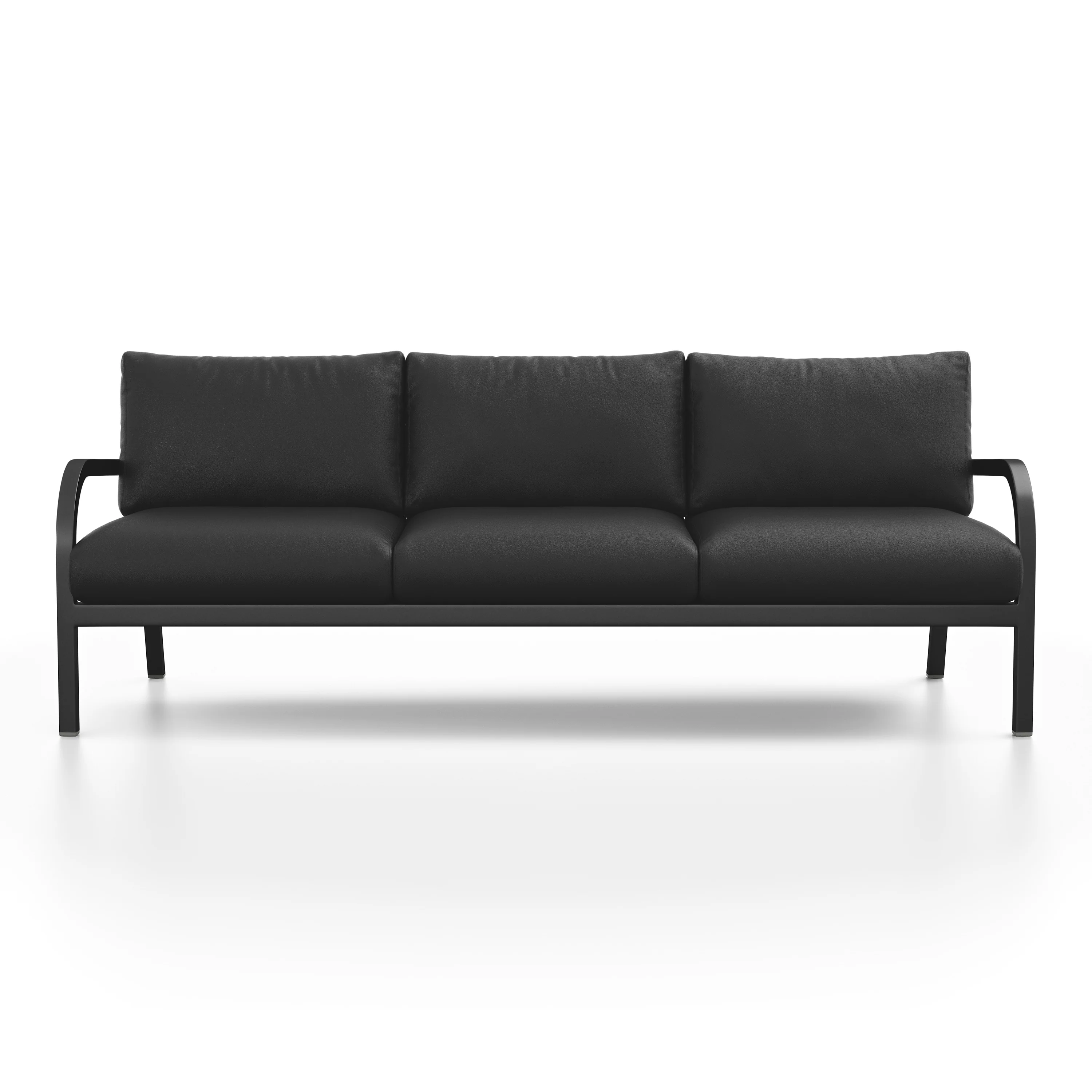 Navy Outdoor 3-Seater Sofa - Image 42