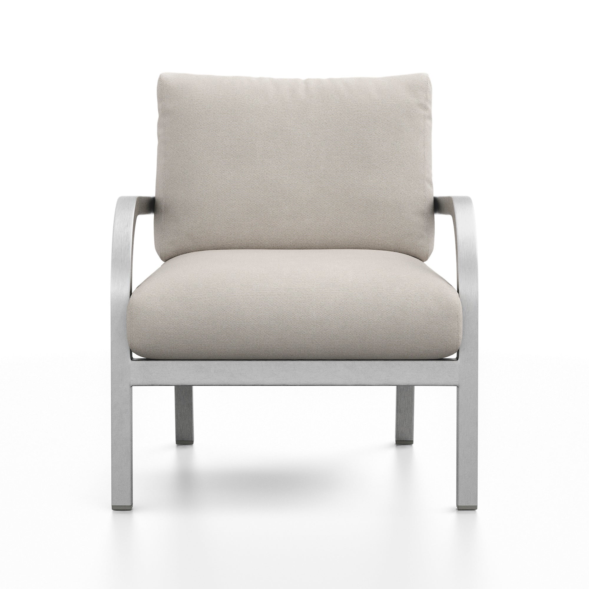 Navy Outdoor Lounge Armchair - Image 5