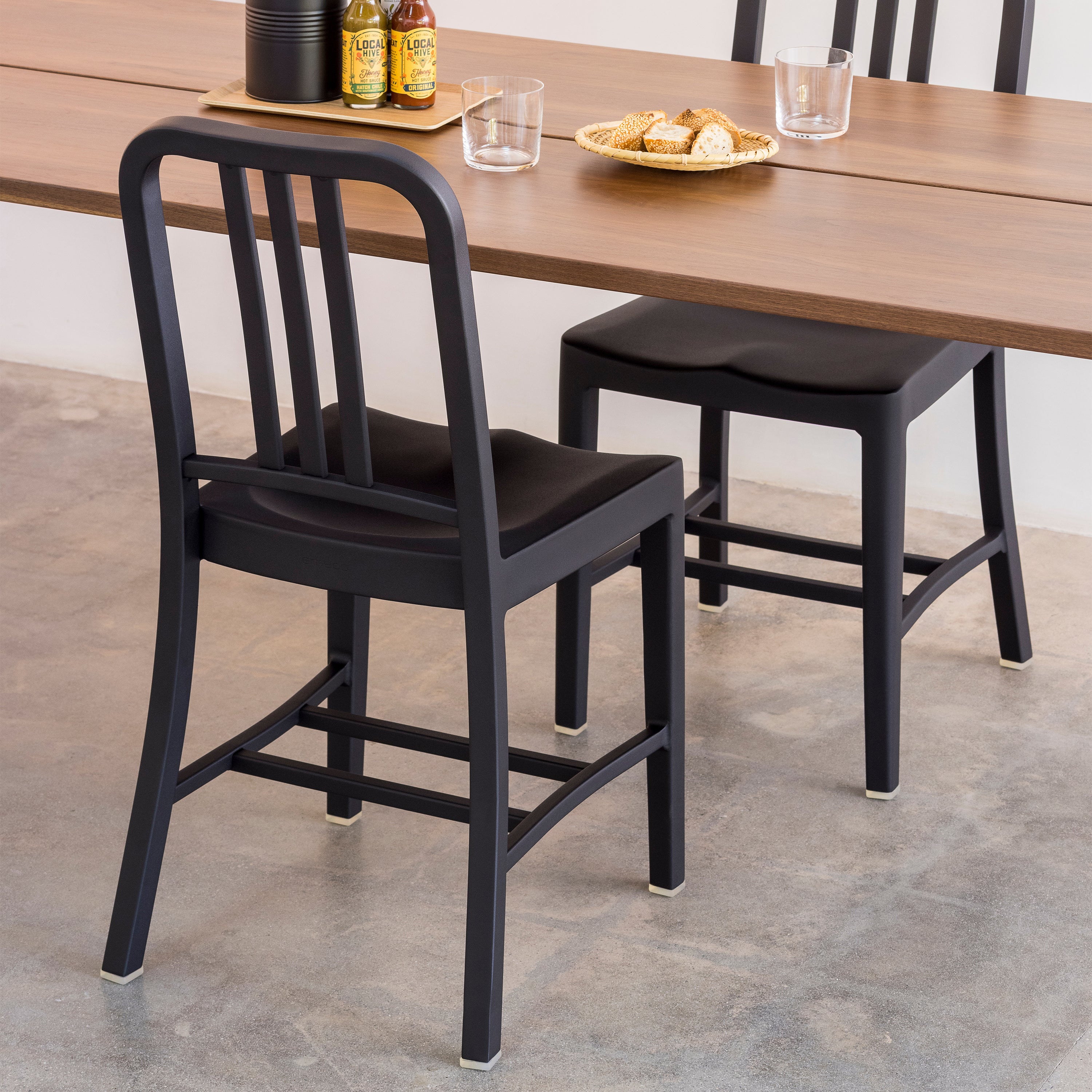 Navy Wood Chair - Image 54