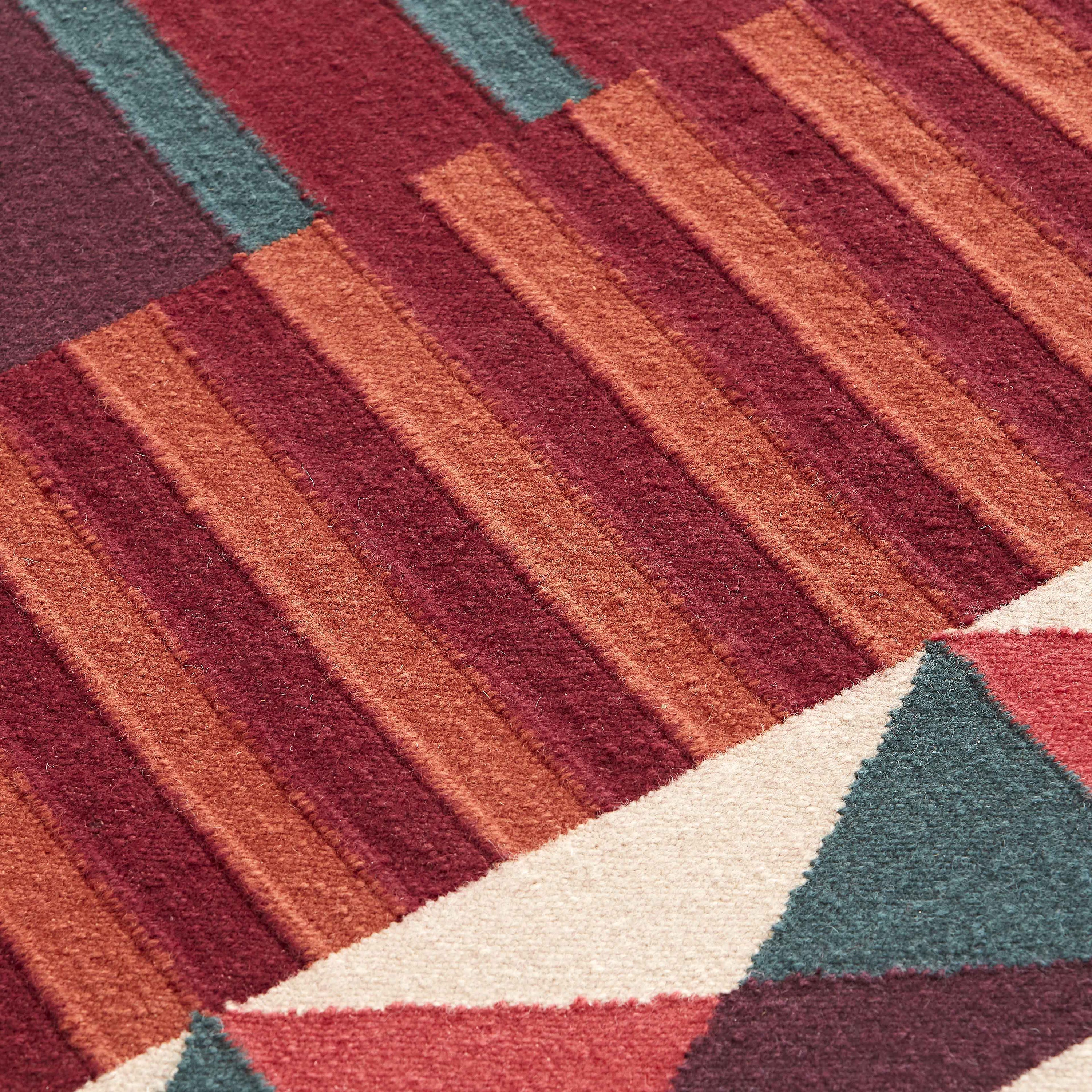 Ndebele Red Rug - Image 3