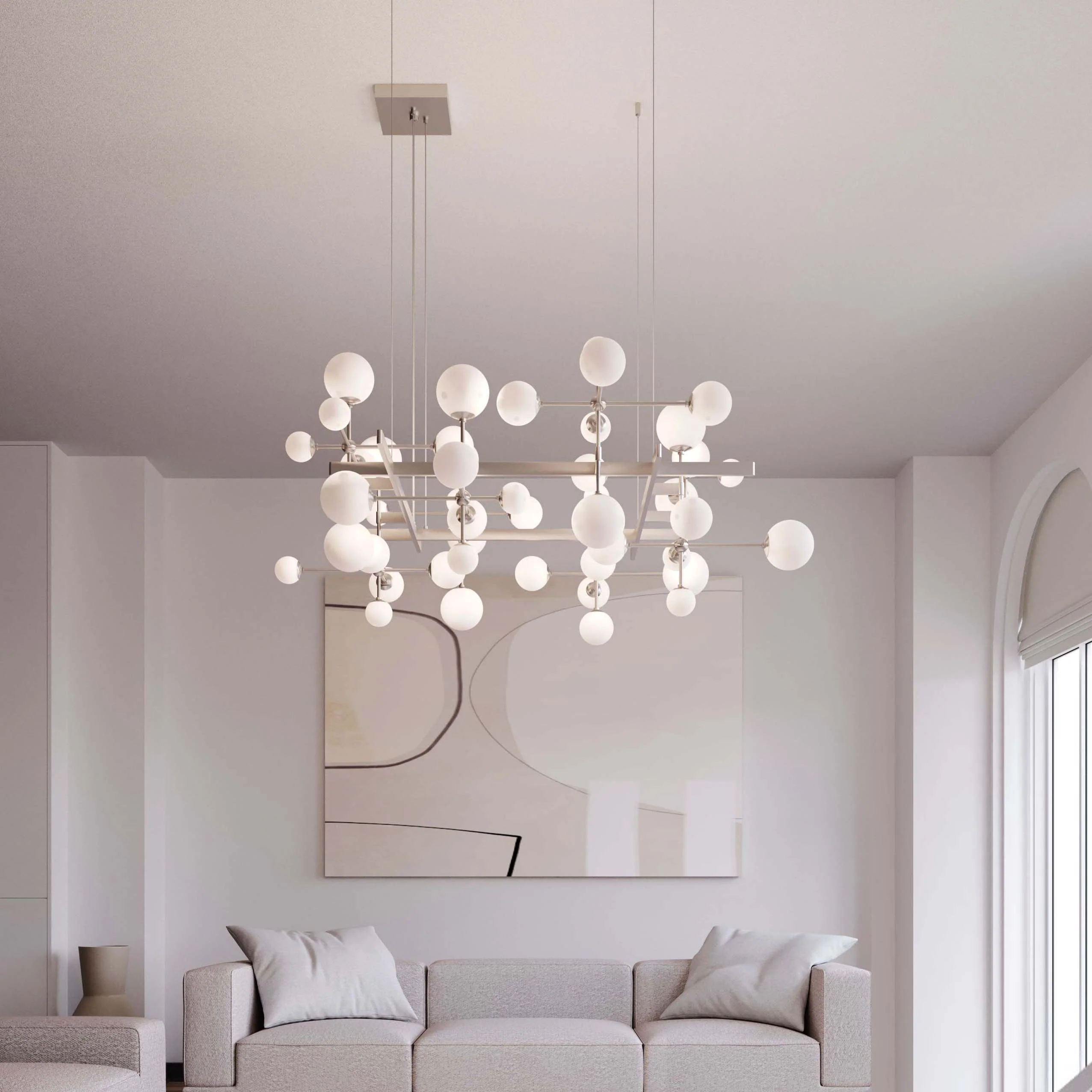 Nebula Square LED Chandelier - Image 2