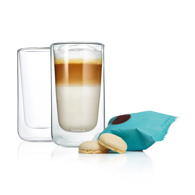 Nero Set Latte Macchiato / Tea Glasses (Set of 4) - Image 2