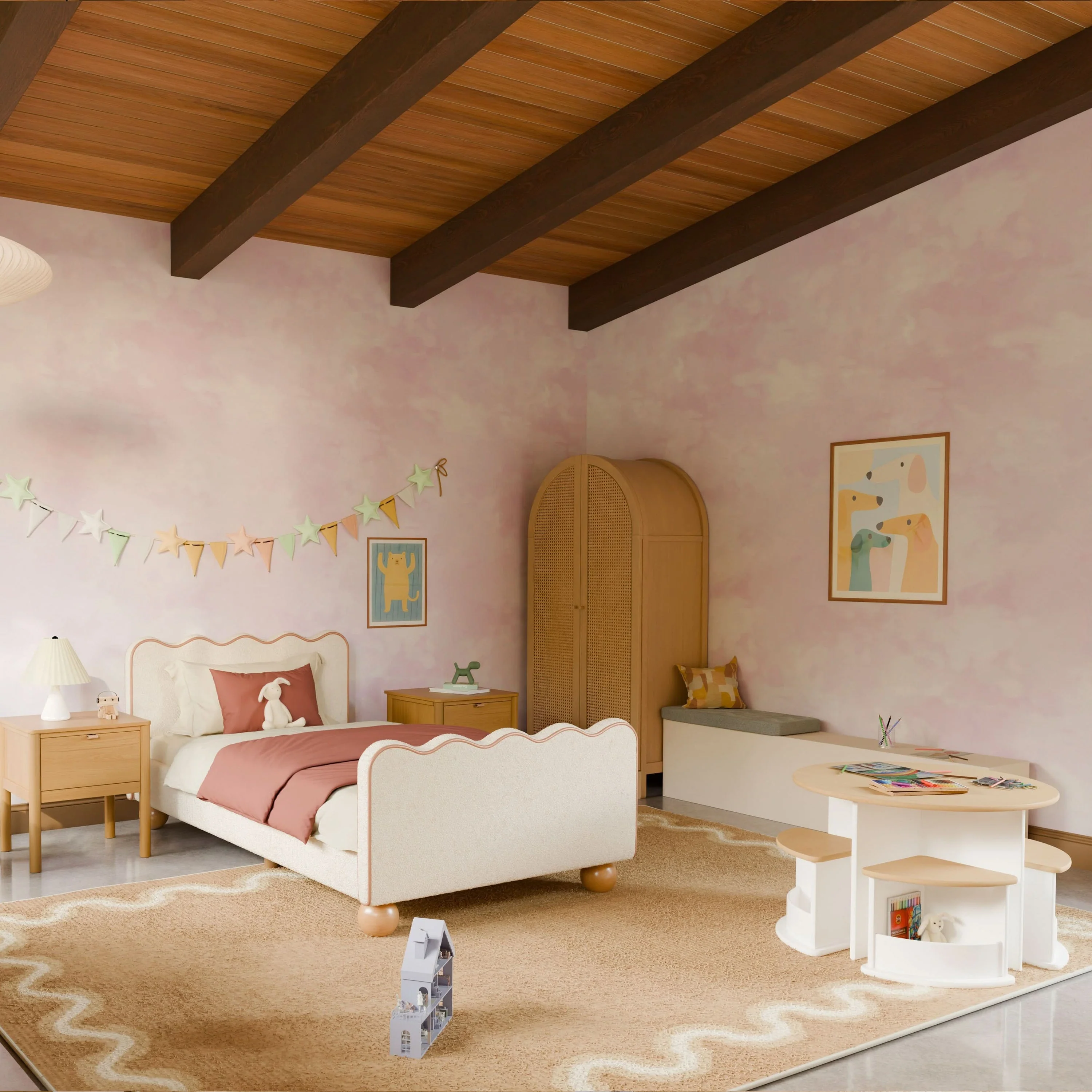 Nessa Nesting Play Table and Chair Set - Image 11