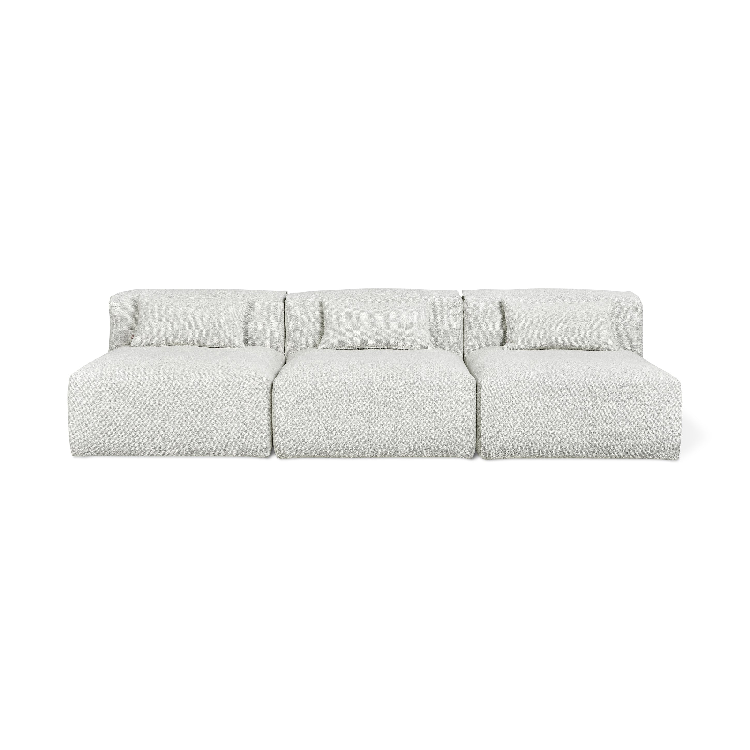 Nest Modular 3-piece Armless Sofa - Image 8
