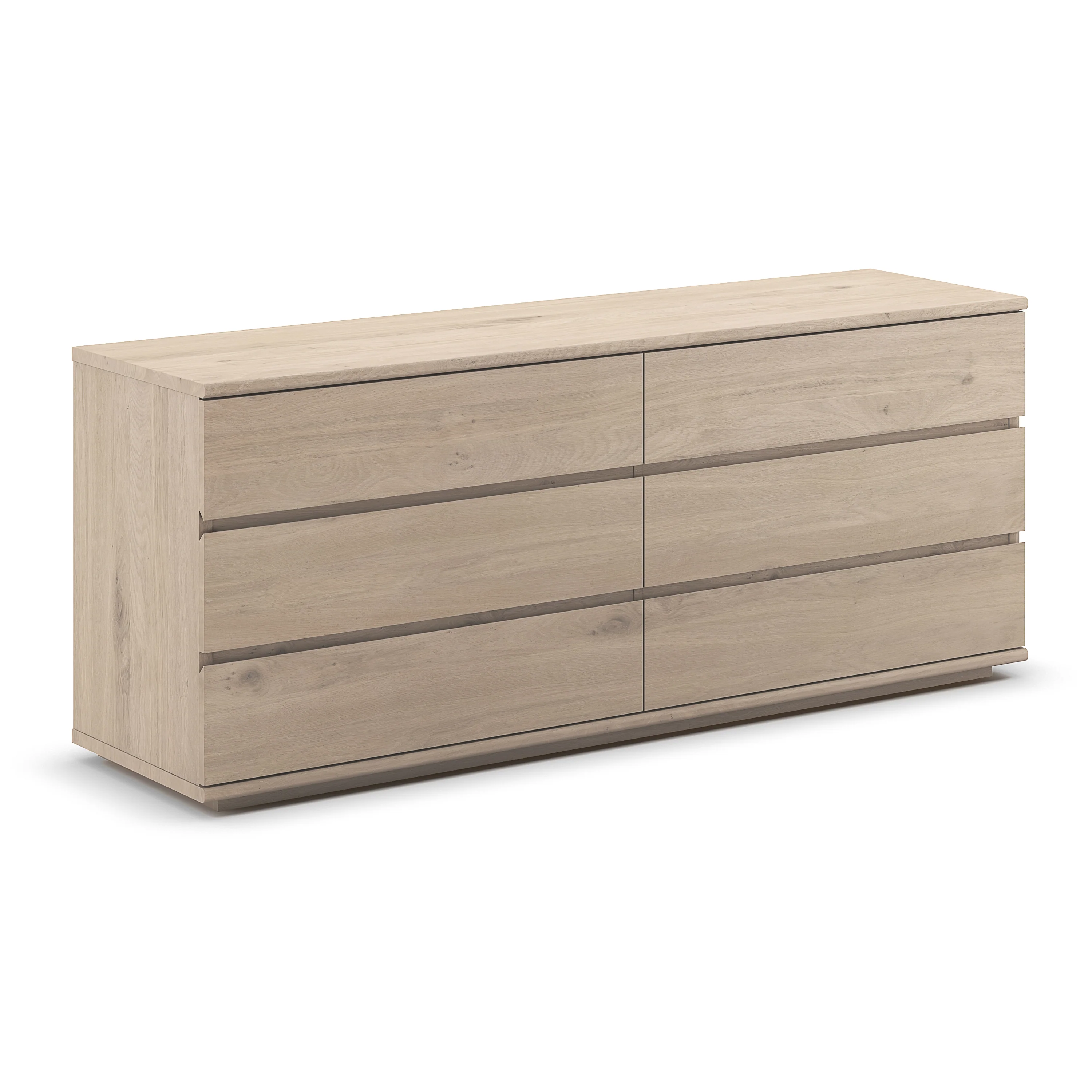 Nevada 6 Drawer Double Dresser - Image 4