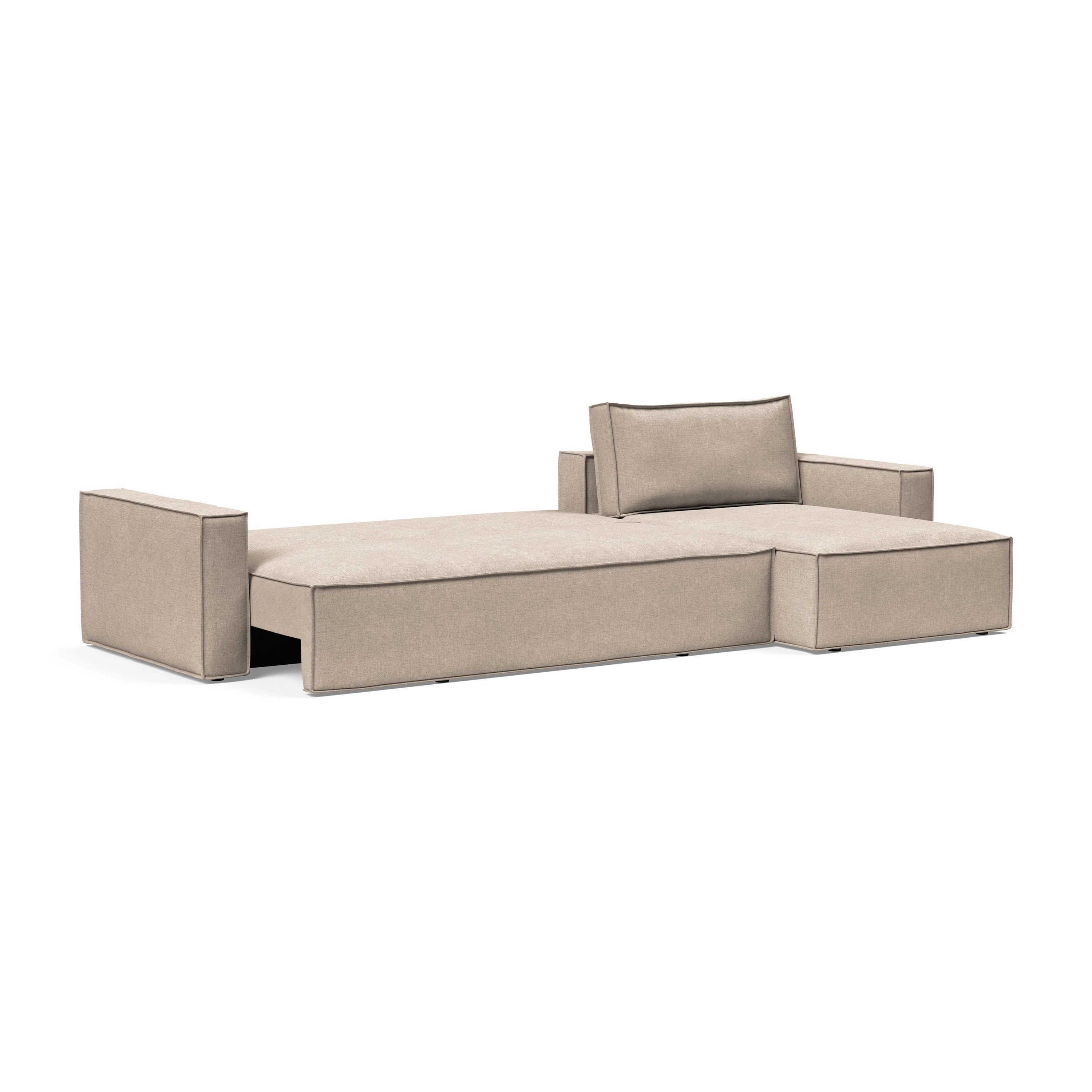 Newilla Standard Arms Sofa Bed with Chaise - Image 10