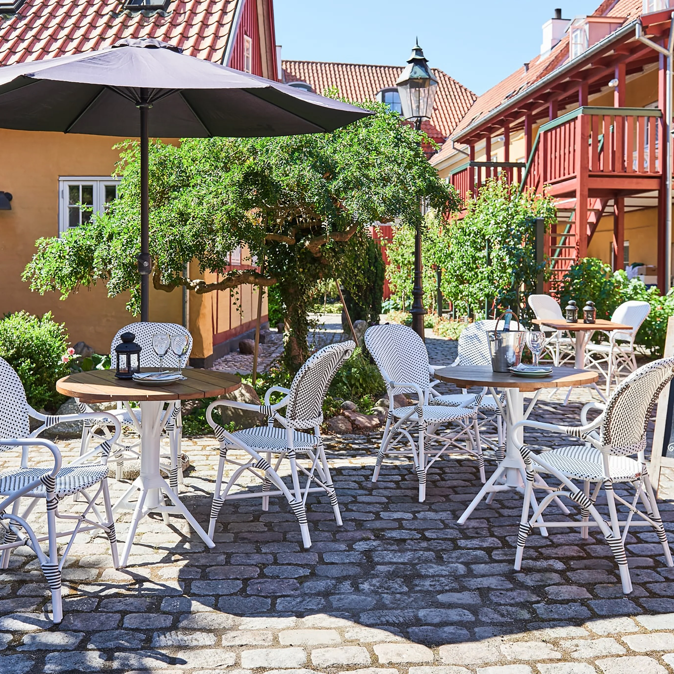 Nicole Round Outdoor Cafe Table - Image 7