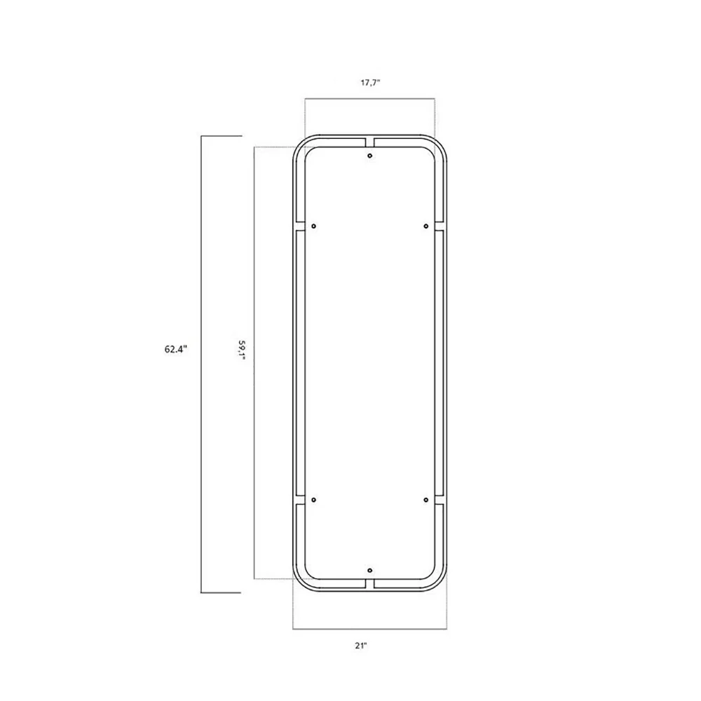 Nimbus Rectangular Mirror - Image 13