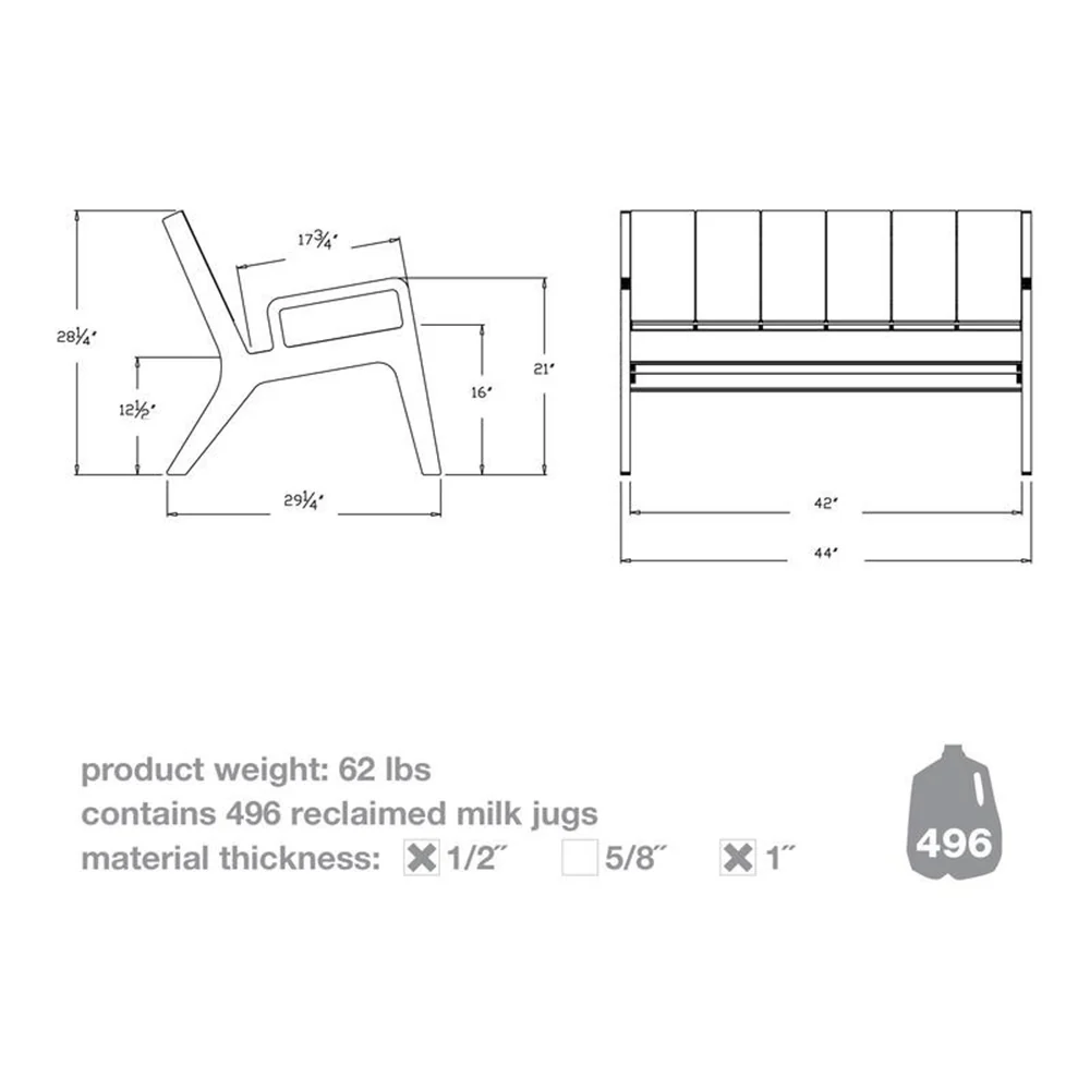 No. 9 Outdoor Sofa - Image 33