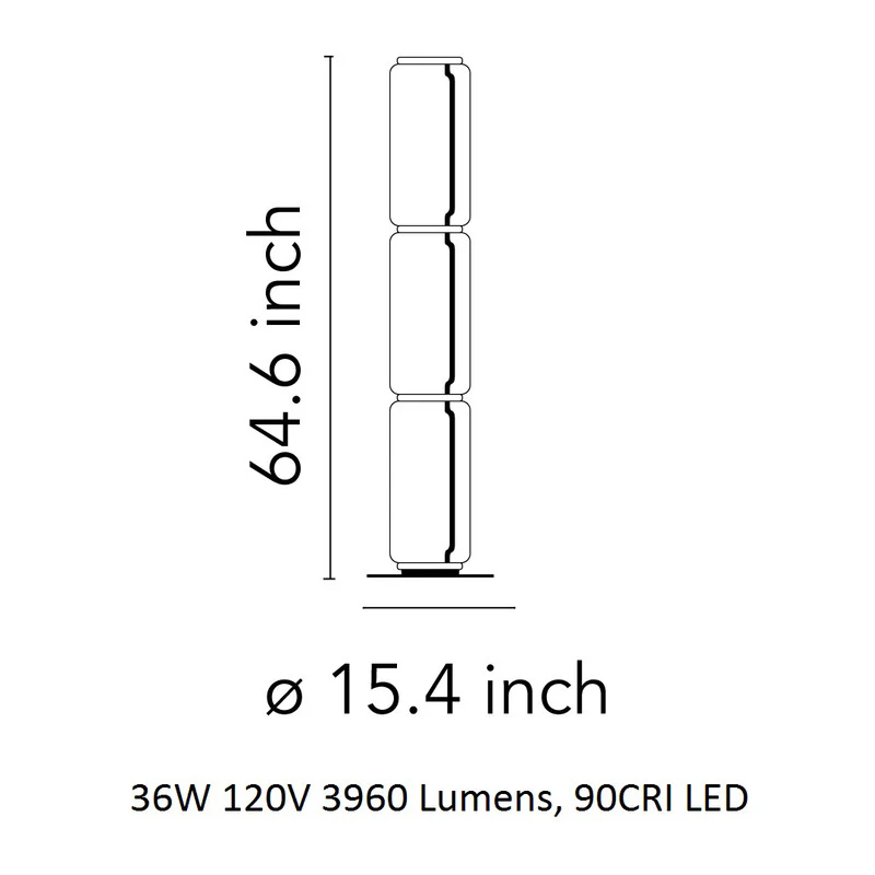 Noctambule 530 Floor Lamp - Image 15