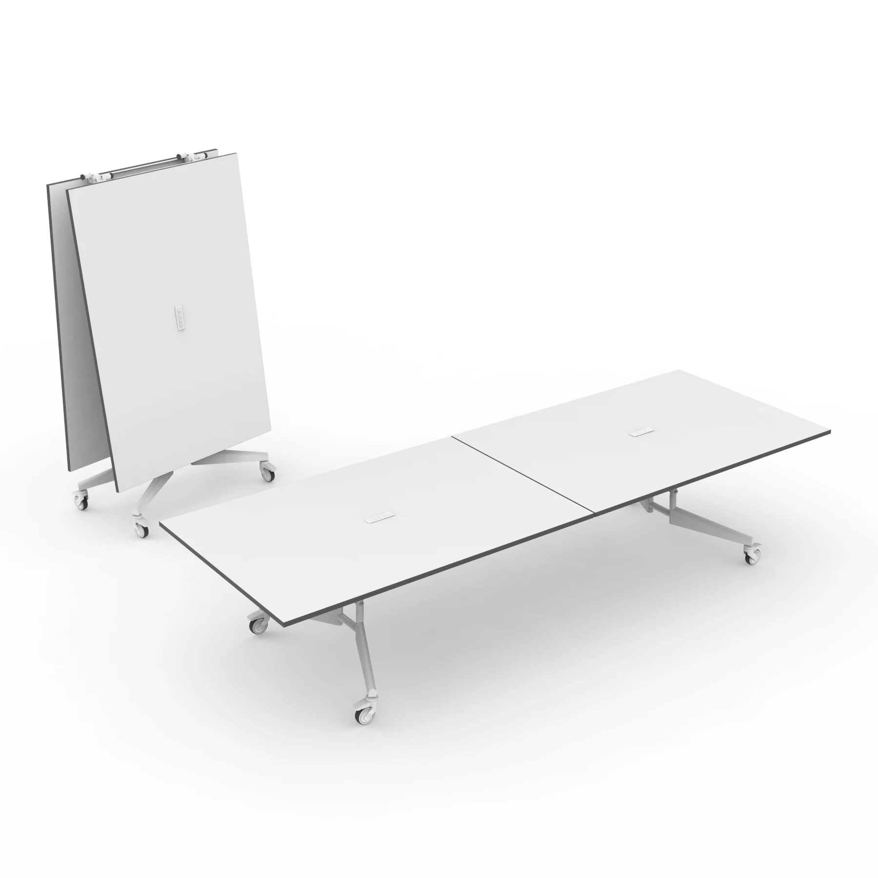 Nomad Folding Conference Table with Mobile Whiteboard - Image 3