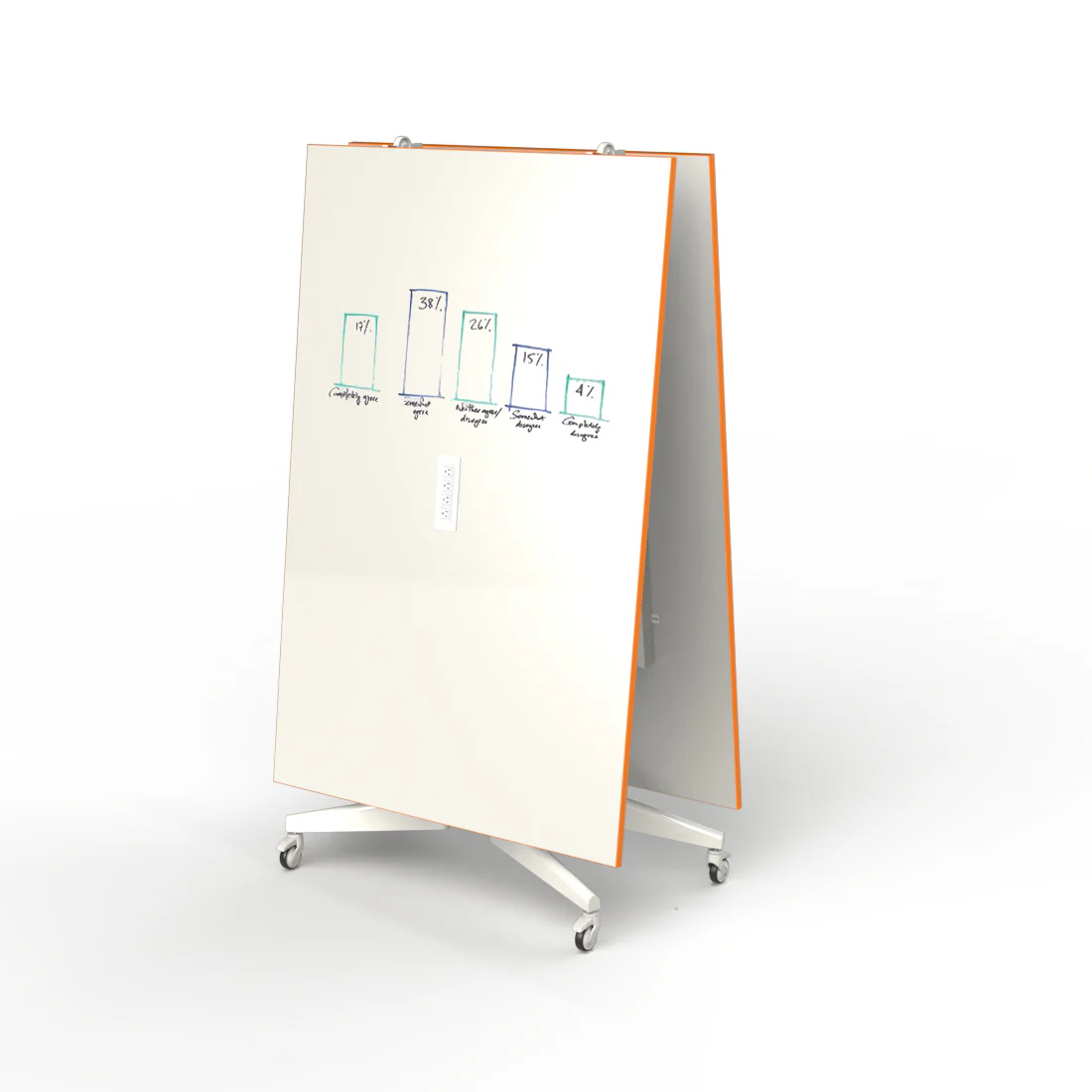Nomad Folding Conference Table with Mobile Whiteboard - Image 9