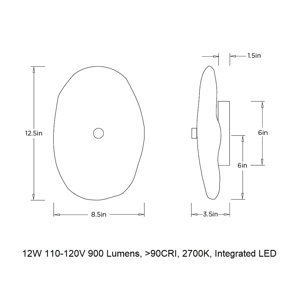 Nome LED Wall Sconce - Image 6