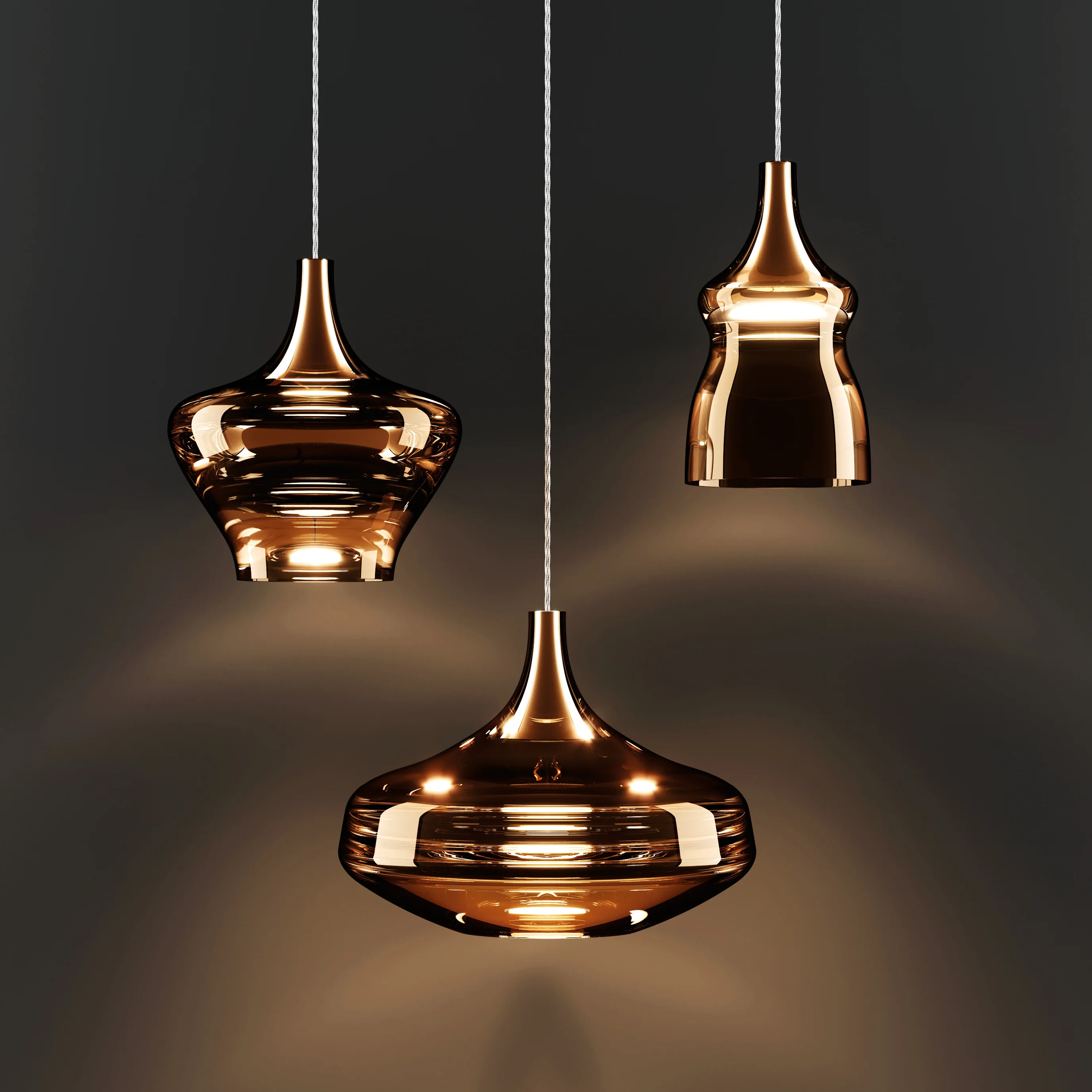 Nostalgia Multi-Light Round Pendant Light - Image 3