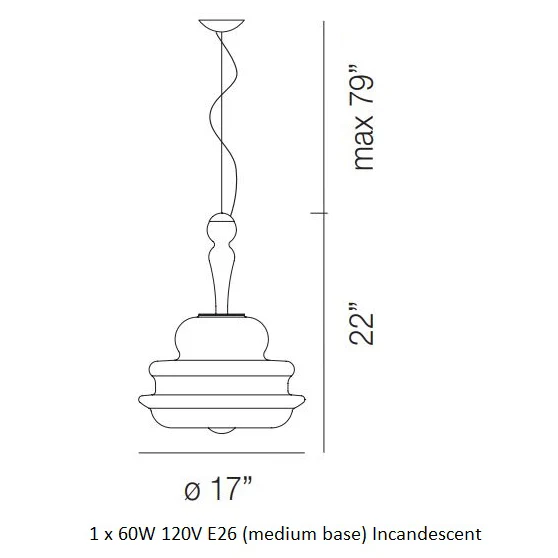 Novecento Pendant Light - Image 12