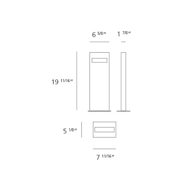 Nuda Outdoor Bollard - Image 10