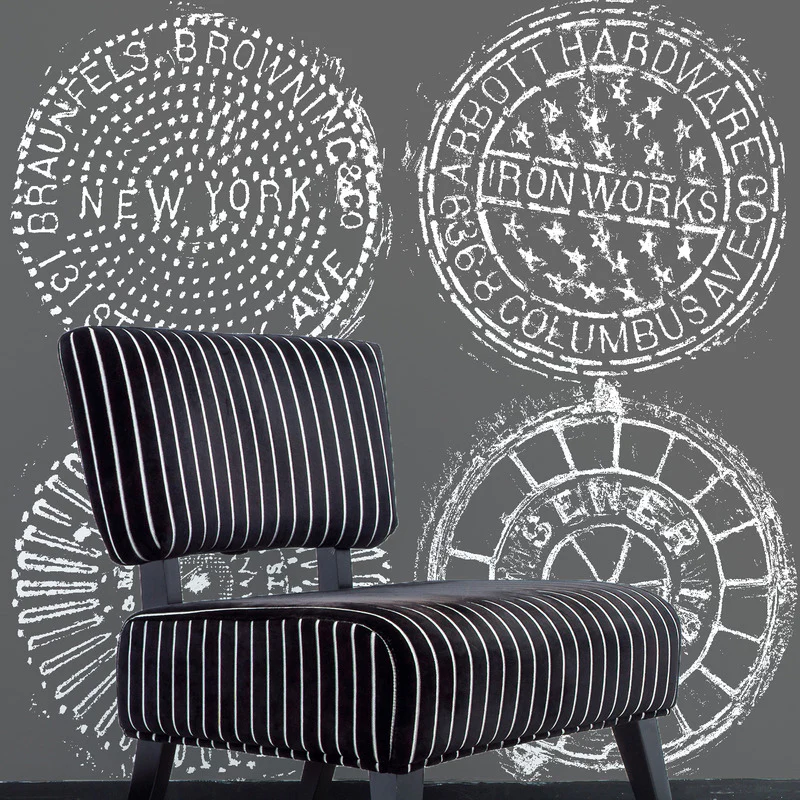 NYC Manhole Wallpaper - Image 5