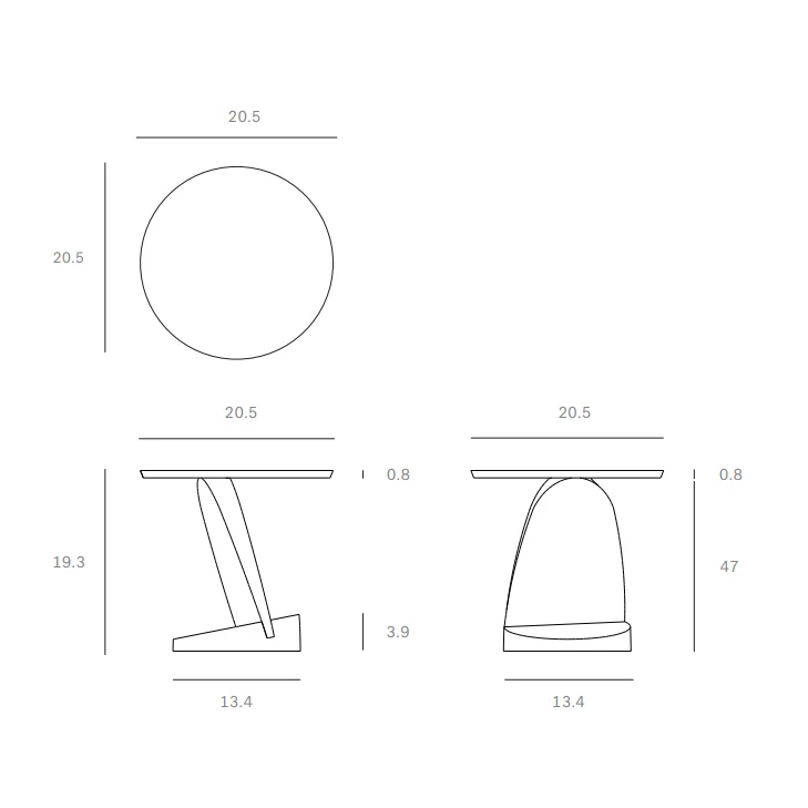 Oblic Side Table - Image 15