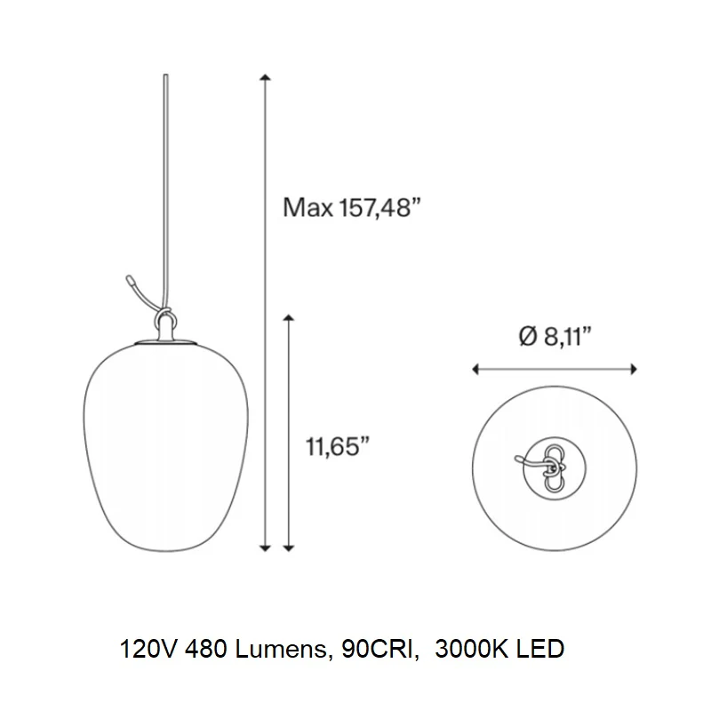 Oblo LED Pendant Light - Image 17