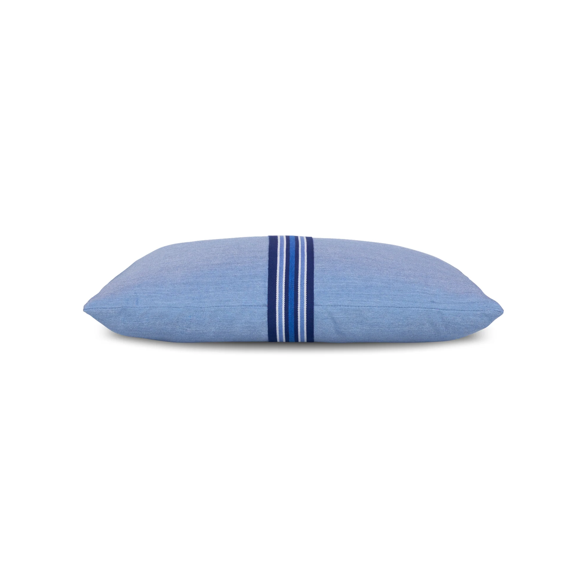 Ocean Banded Box Pillow - Image 4