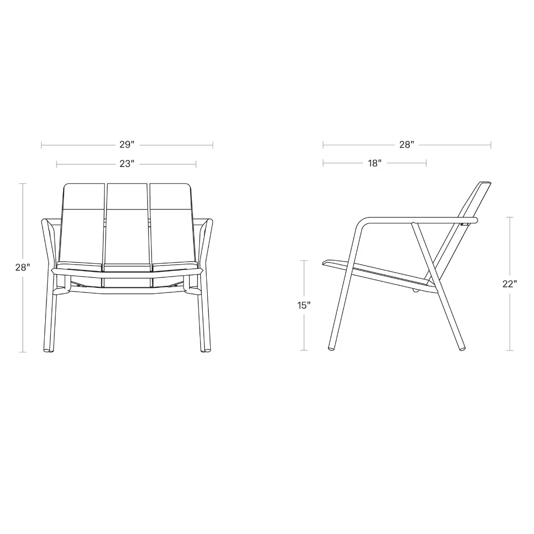 Offline Outdoor Lounge Chair - Image 20