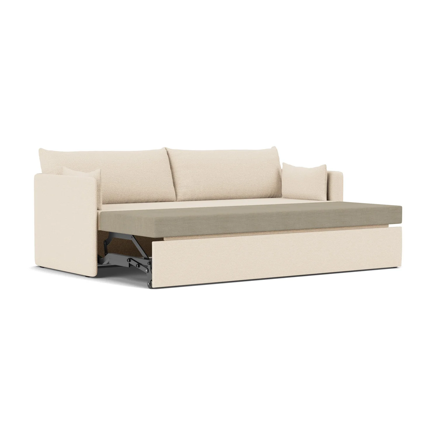 Offset 3-Seater Sofa Bed - Image 6
