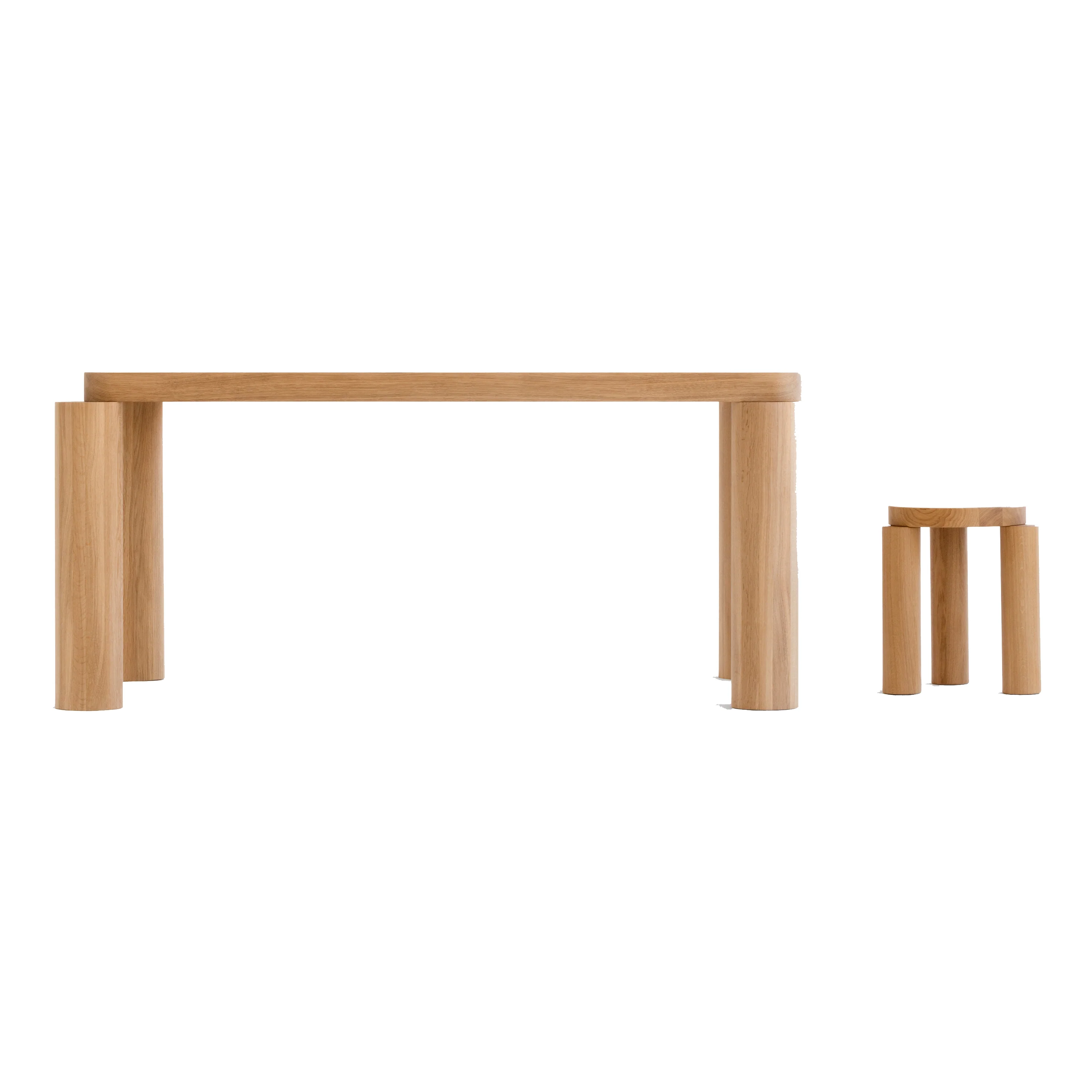 Offset Dining Table - Image 3
