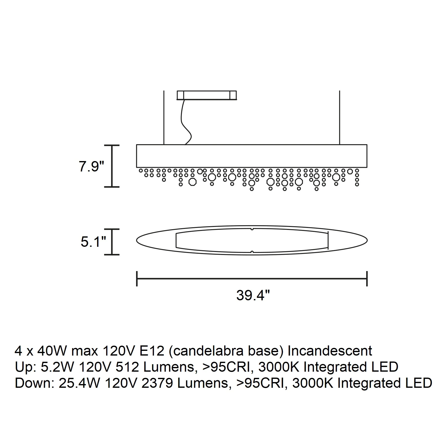 Ola Oval Large Pendant Light - Image 18