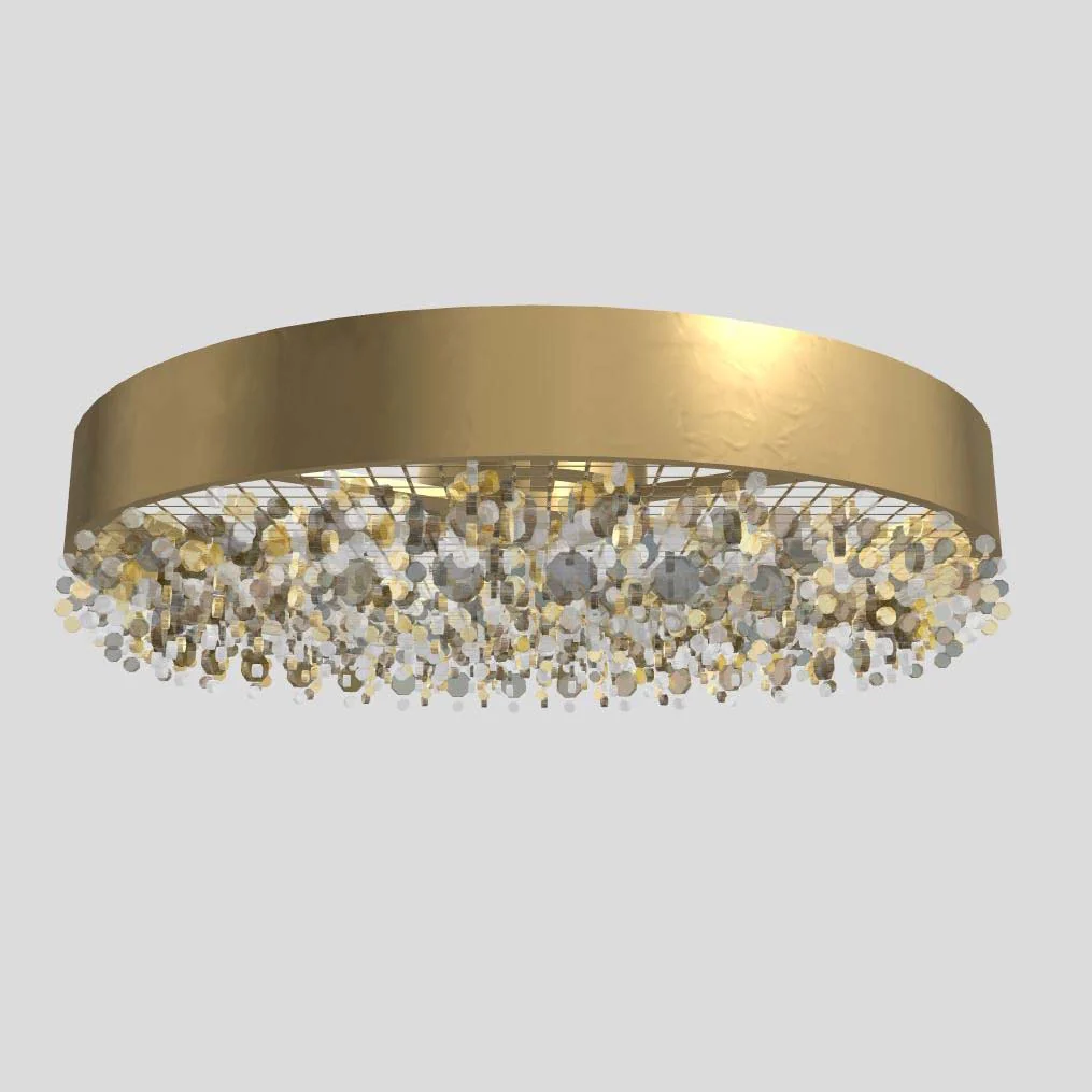 Ola Round Flush Mount - Image 4