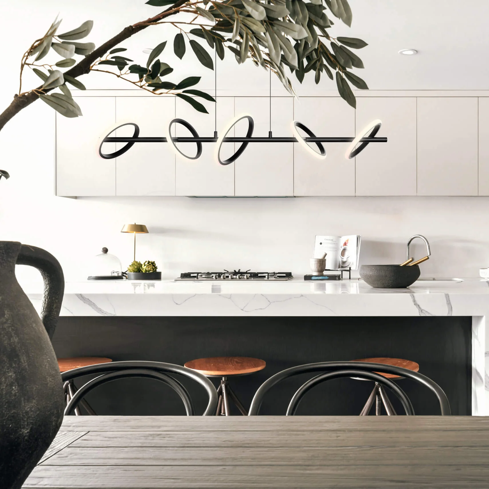 Olympia Linear LED Pendant Light - Image 2