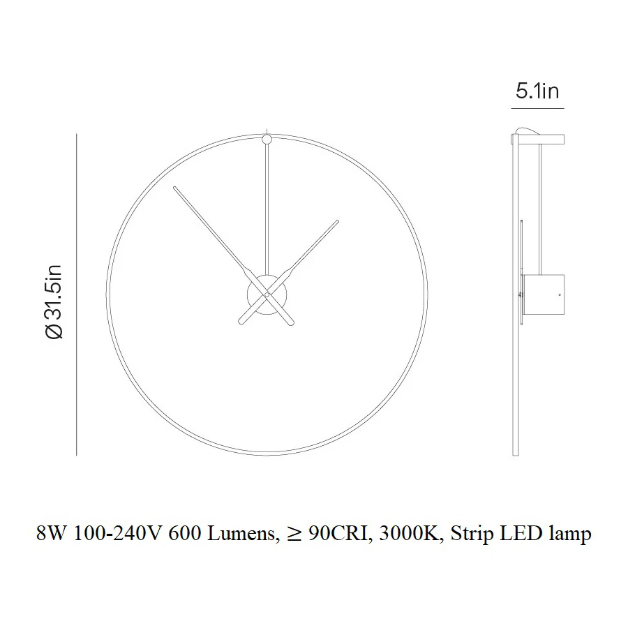 Ombra Wall Clock - Image 12