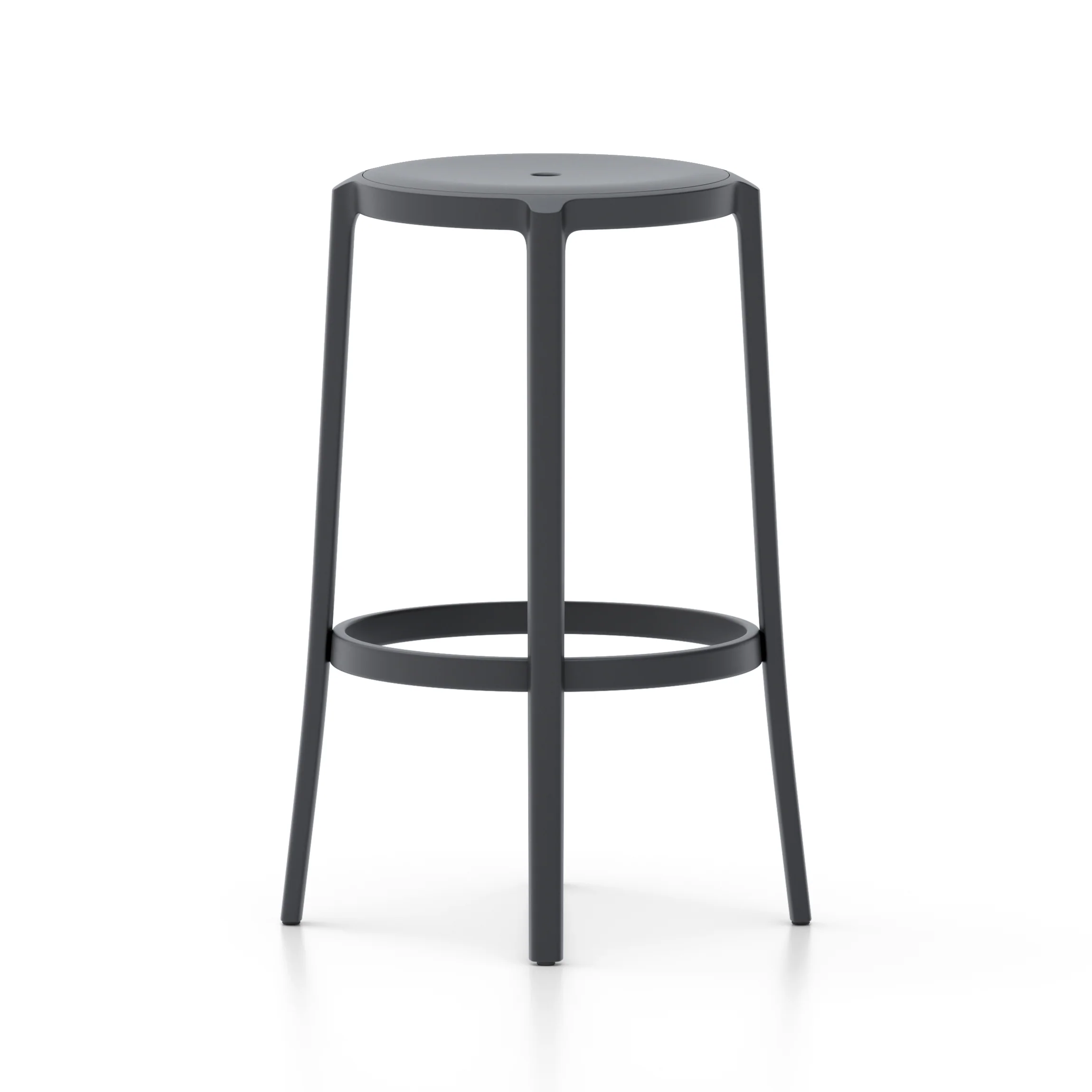 On & On Plastic Bar and Counter Stool - Image 2
