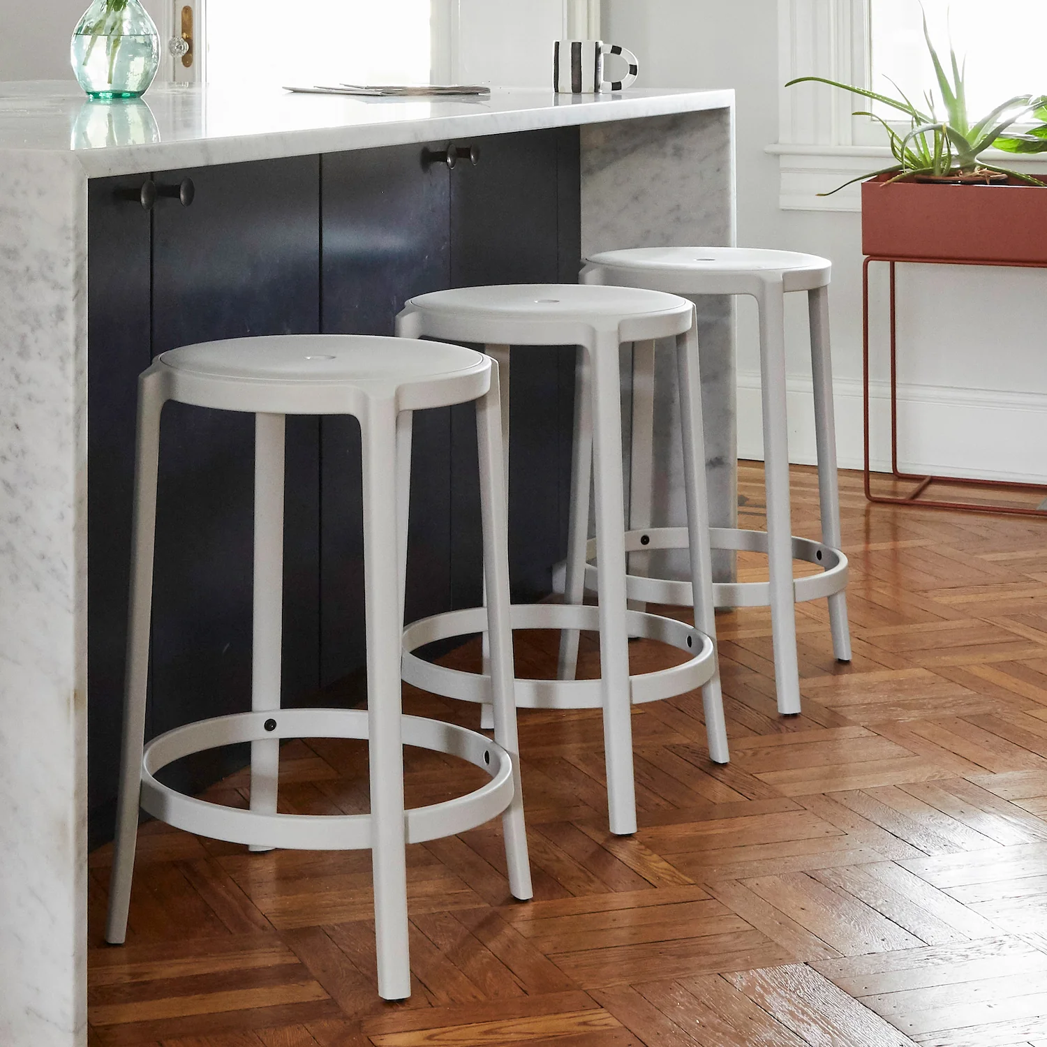 On & On Plastic Bar and Counter Stool - Image 29