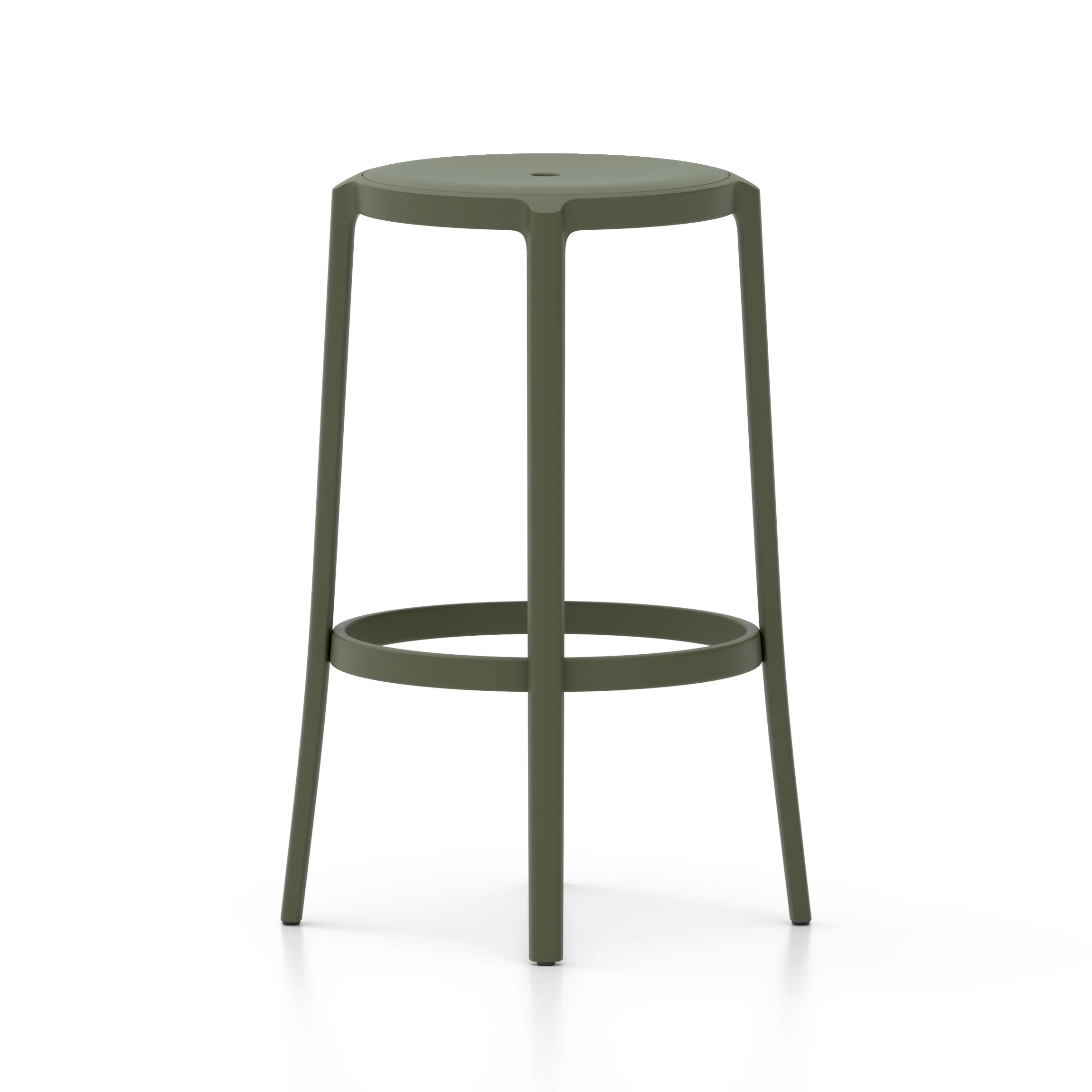 On & On Plastic Bar and Counter Stool - Image 5