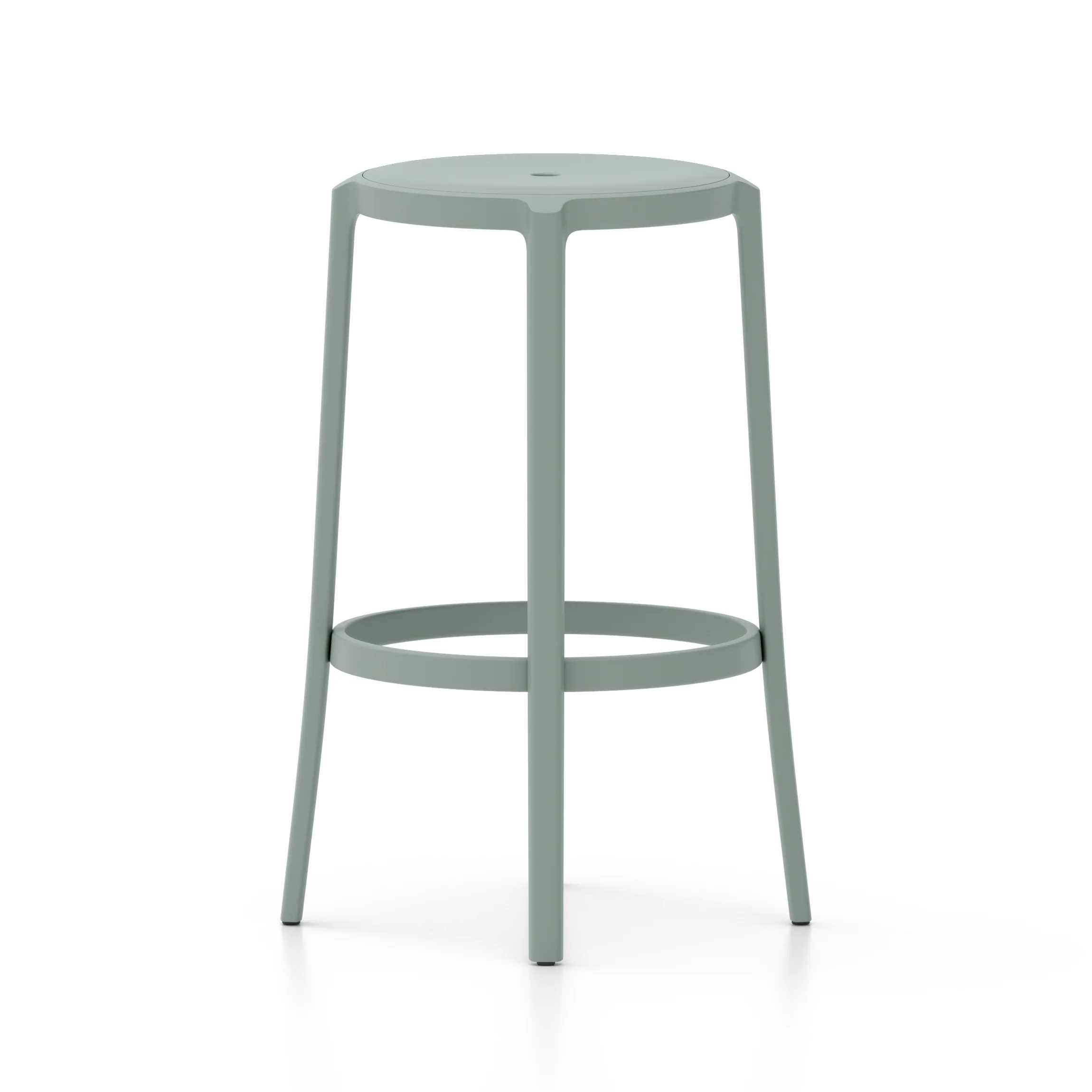 On & On Plastic Bar and Counter Stool - Image 6
