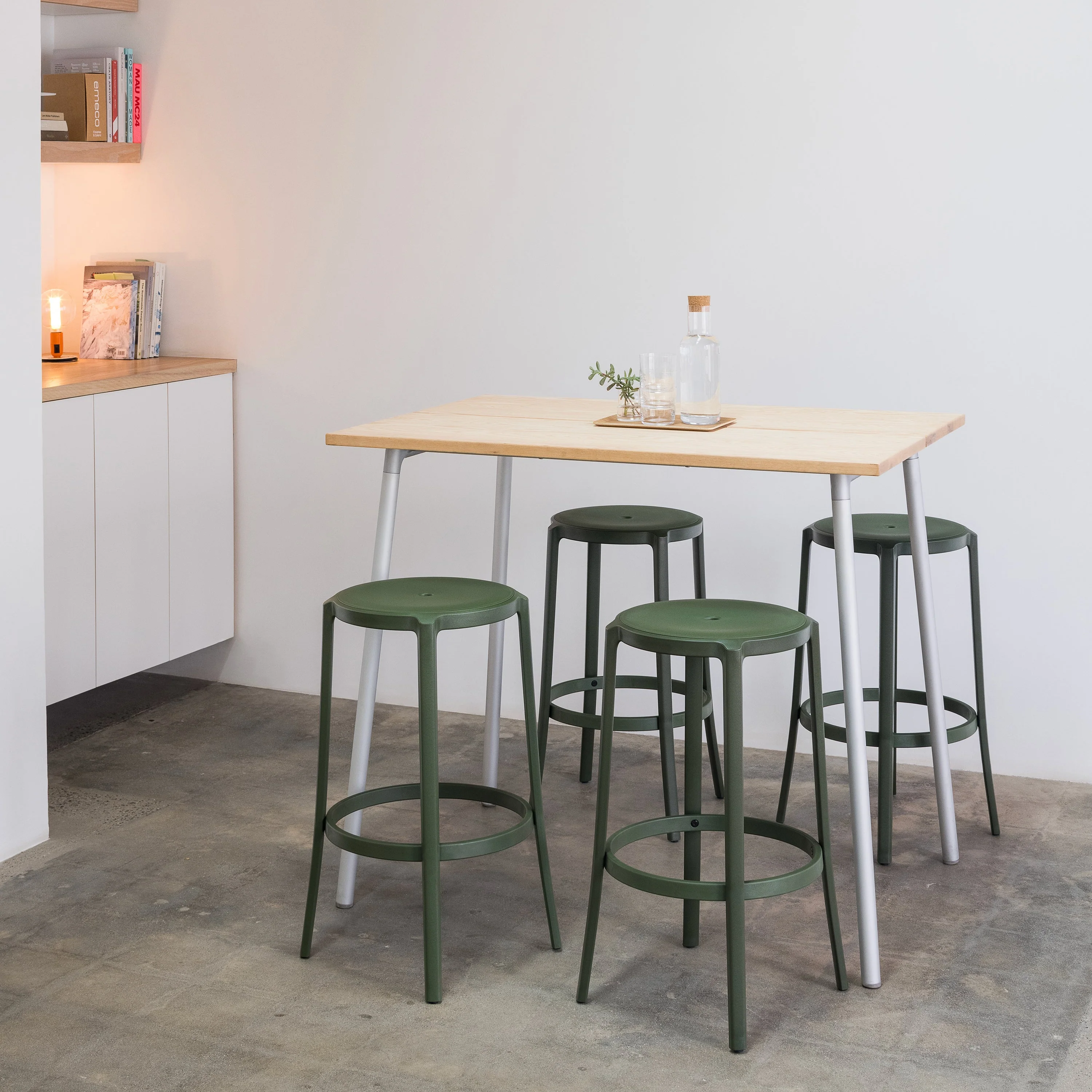 On & On Plastic Bar and Counter Stool - Image 8