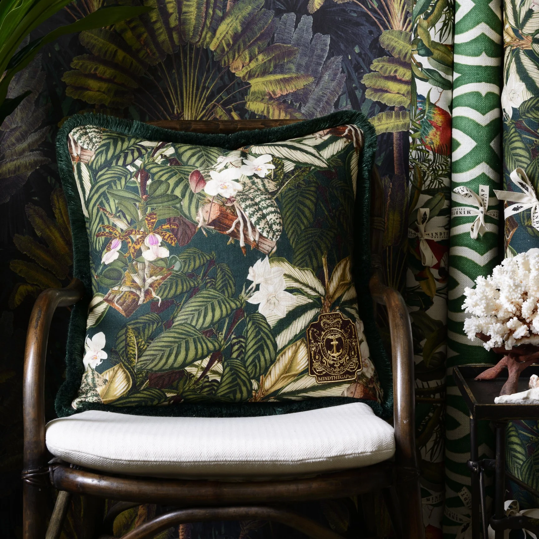 Orchid Bloom Pillow - Image 3