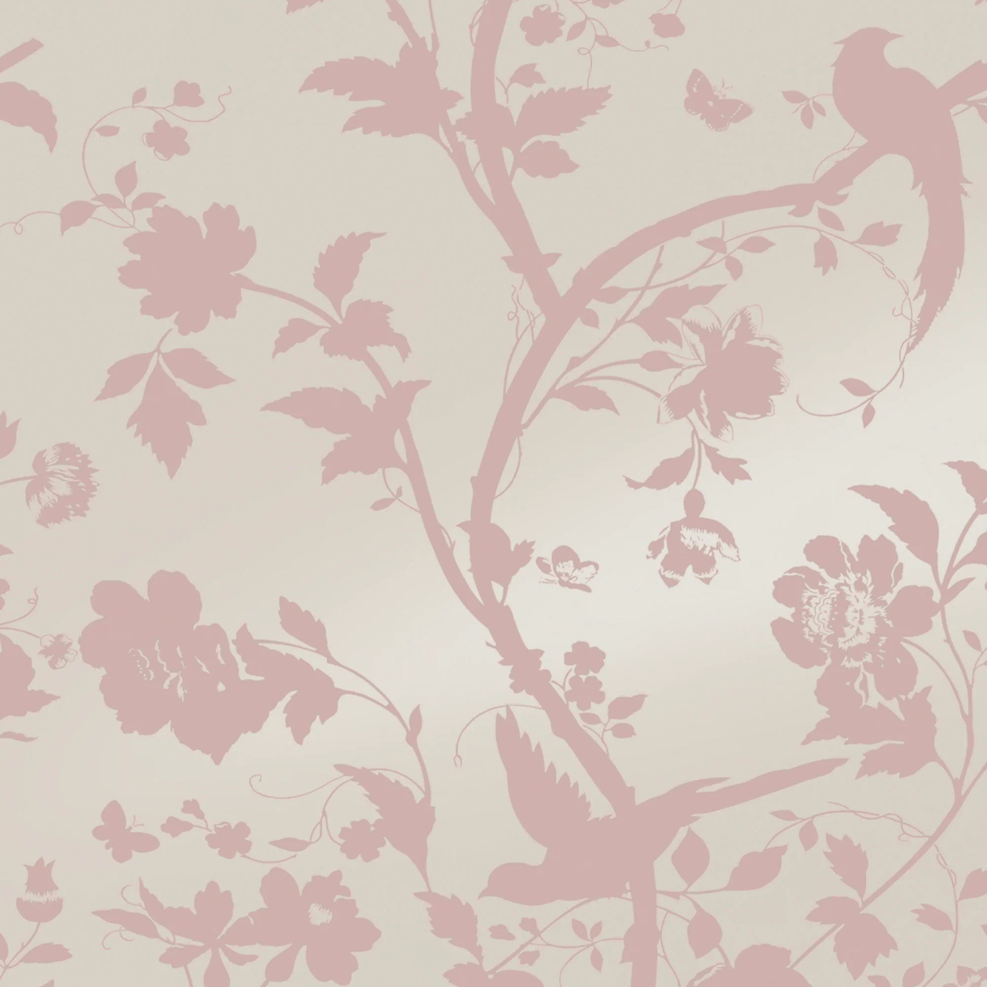 Laura Ashley Oriental Garden Pearlescent White Wallpaper Wallpaper - Image 3