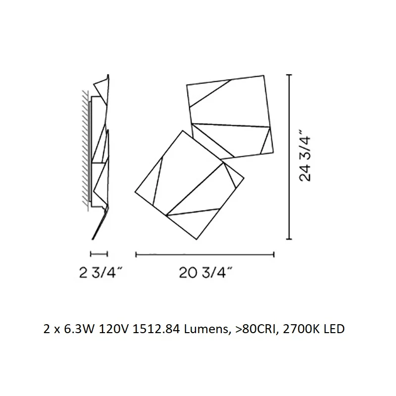 Origami Outdoor Wall Sconce - Image 15