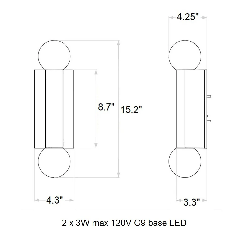 Ortona Twin Wall Sconce - Image 10