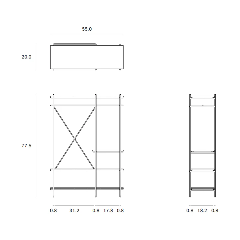 Oscar Hanging Rack - Image 4