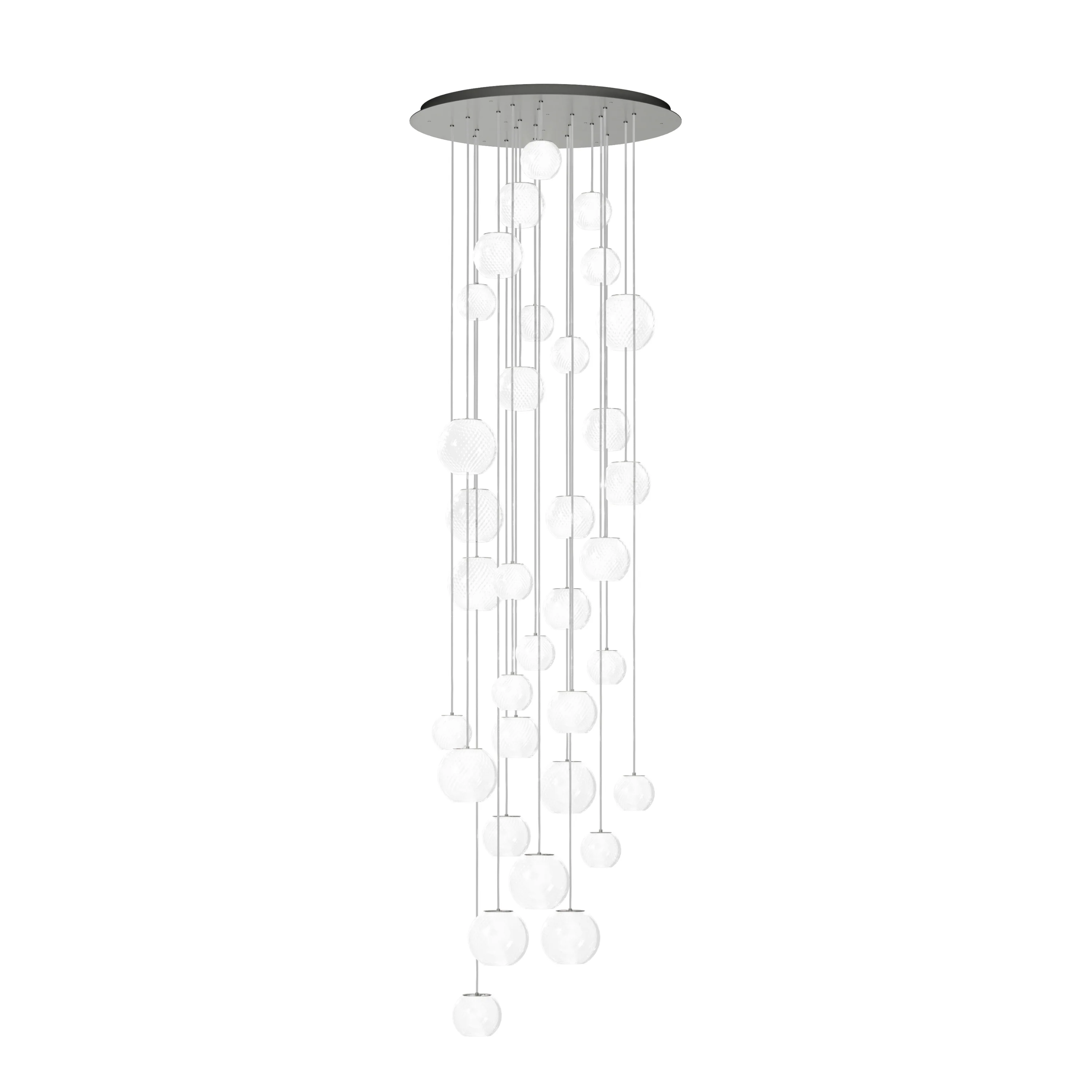 Oto Rain Circle Multi-Light Pendant Light - Image 19