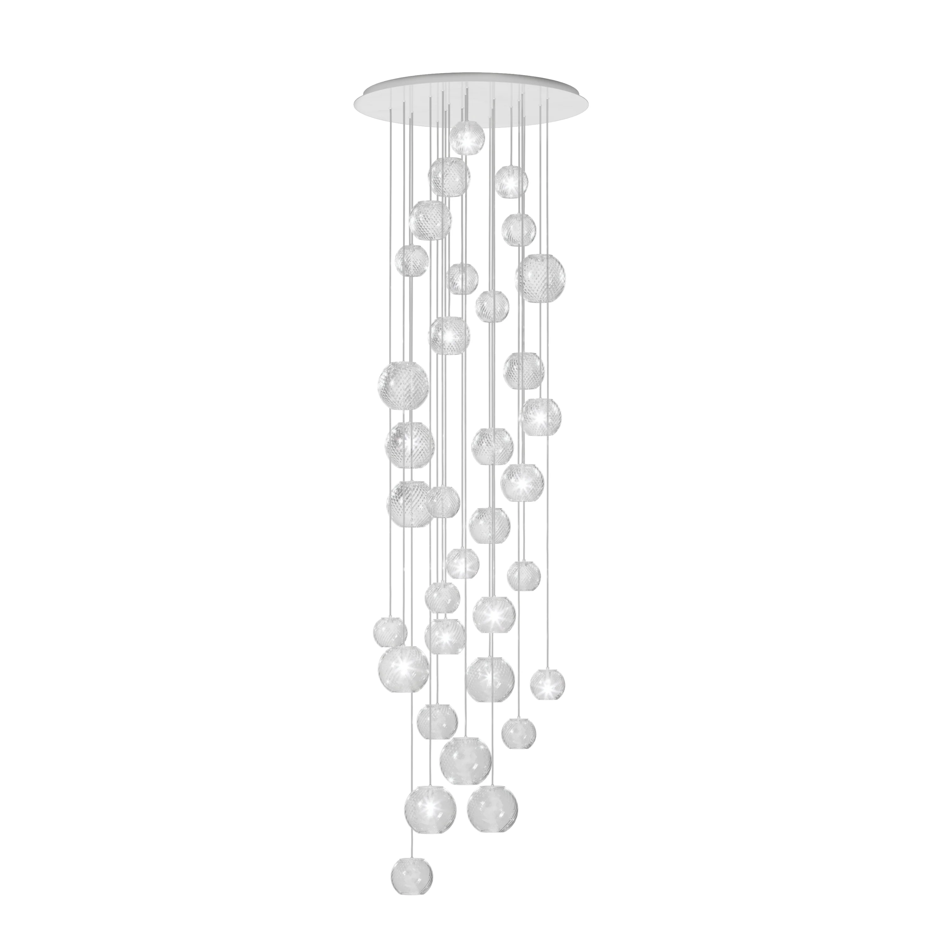 Oto Rain Circle Multi-Light Pendant Light - Image 21