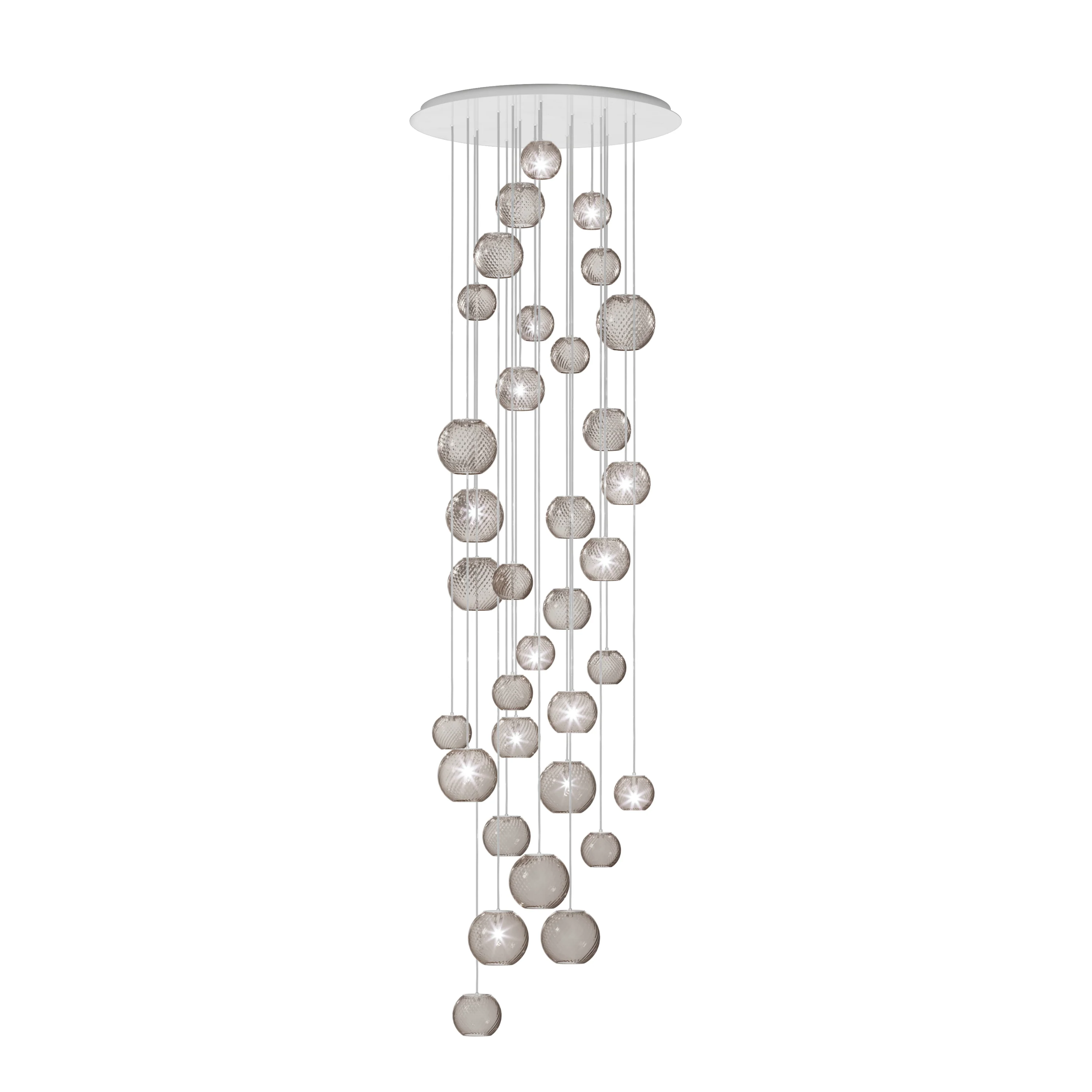 Oto Rain Circle Multi-Light Pendant Light - Image 8