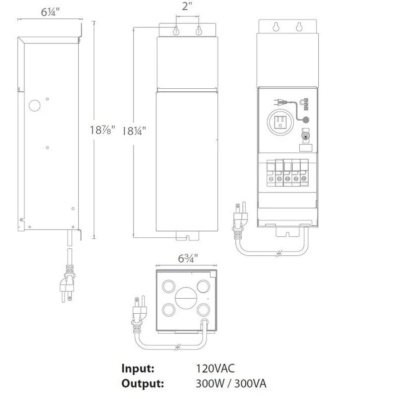 12V-15V Taps Magnetic Transformer - Image 8