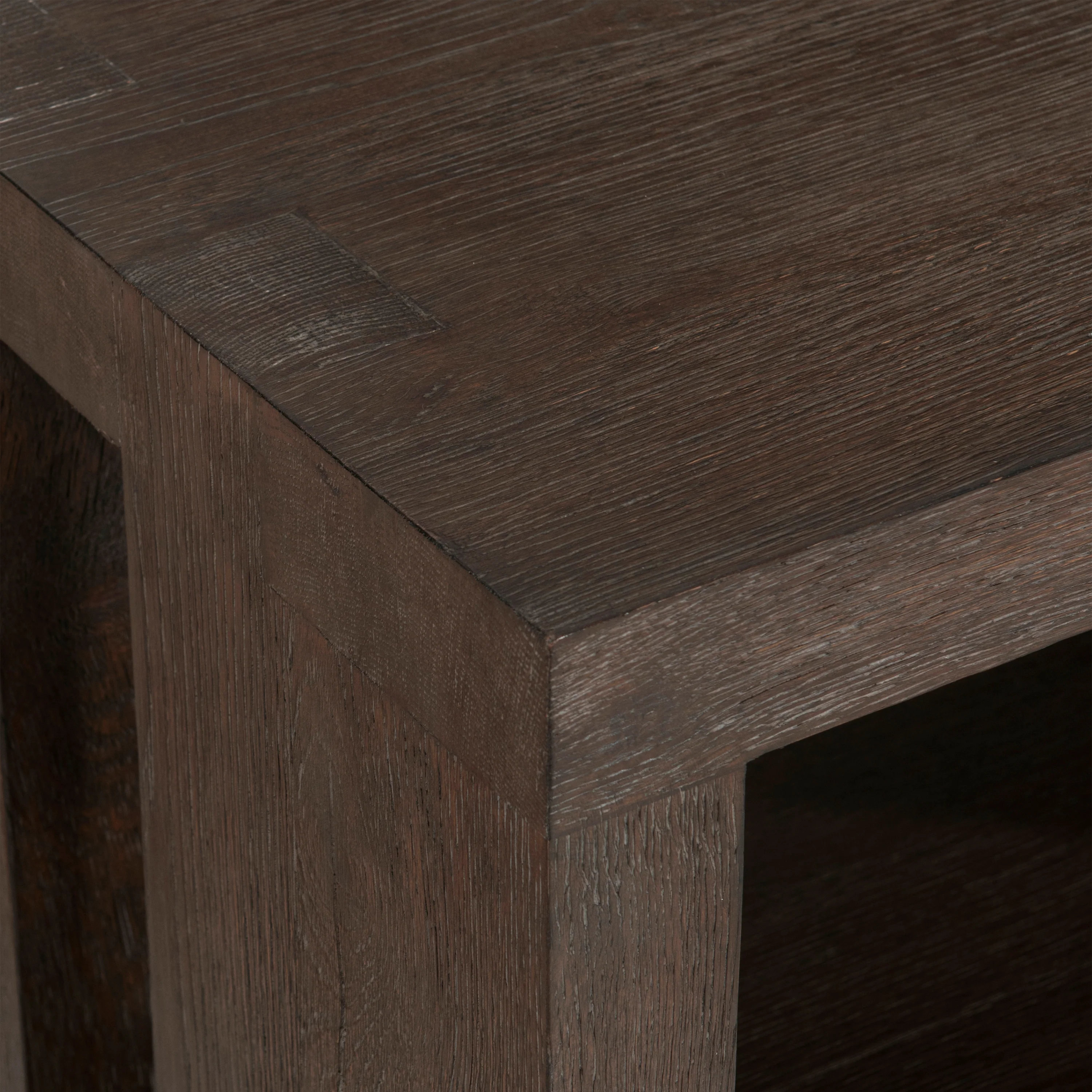 Outline Console Table with 2 Shelves - Image 7
