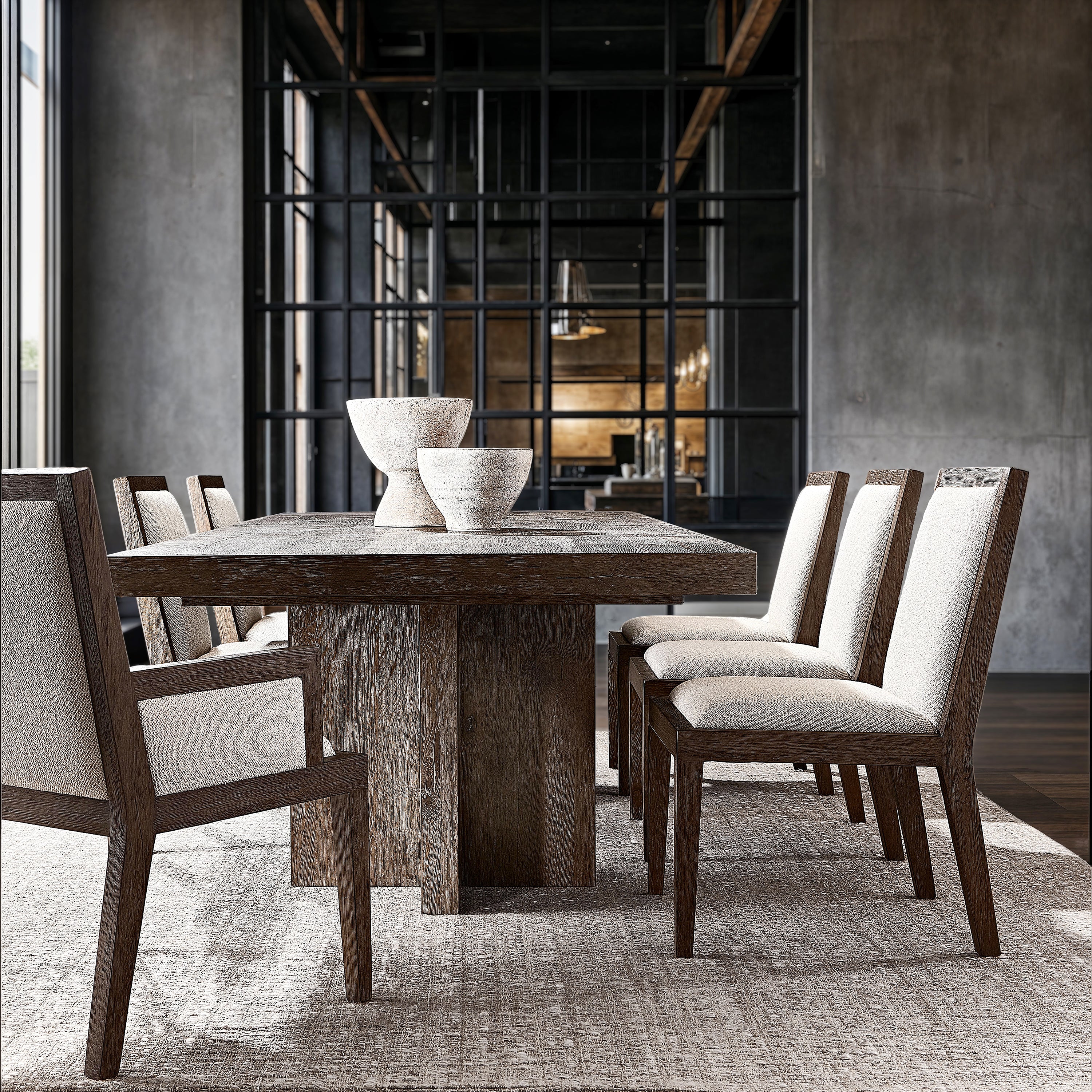 Outline Wooden Side Dining Chair - Image 2